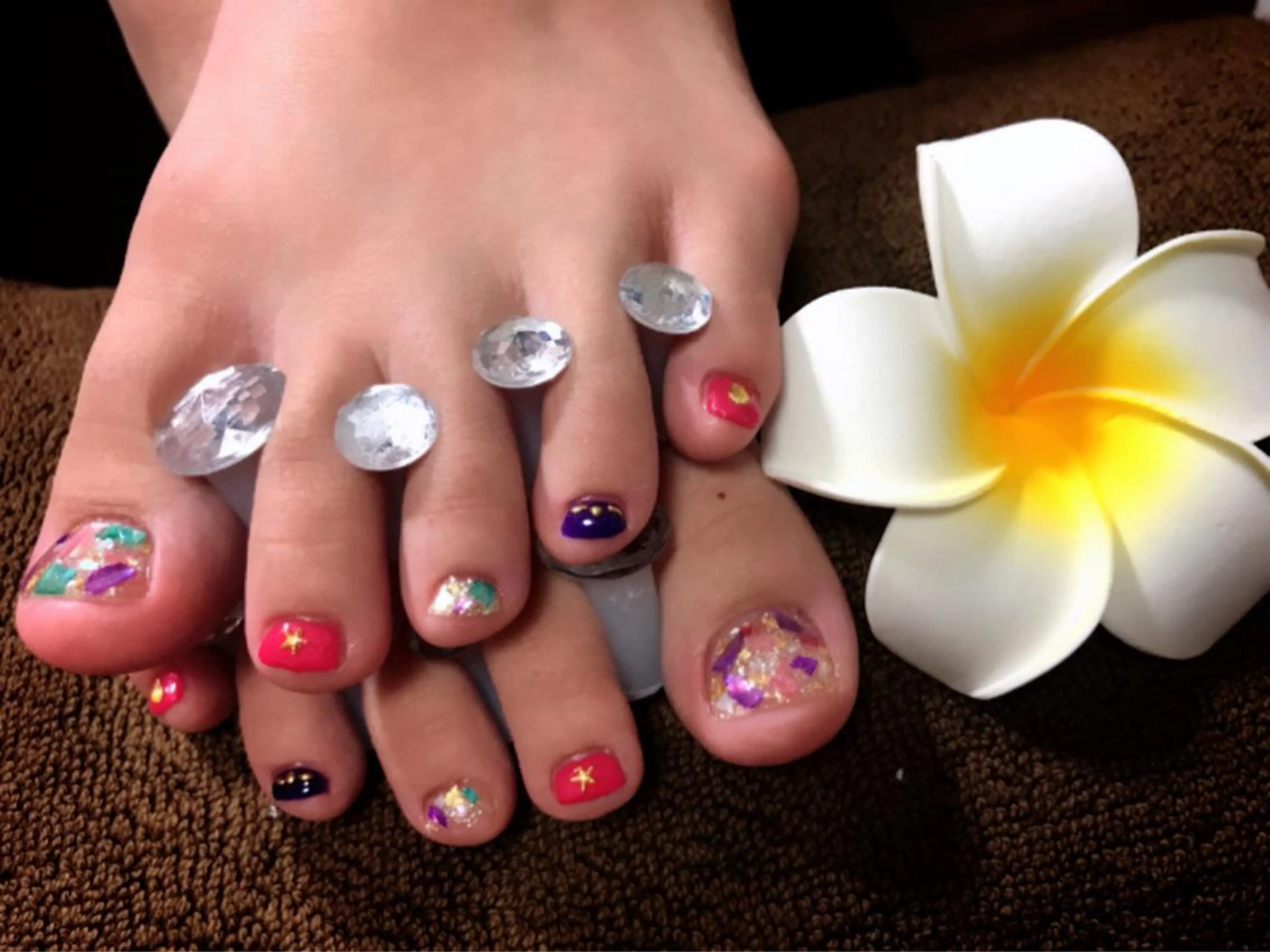 ネイル 夏ネイル フットネイル Nail Salon macherieのネイルデザイン