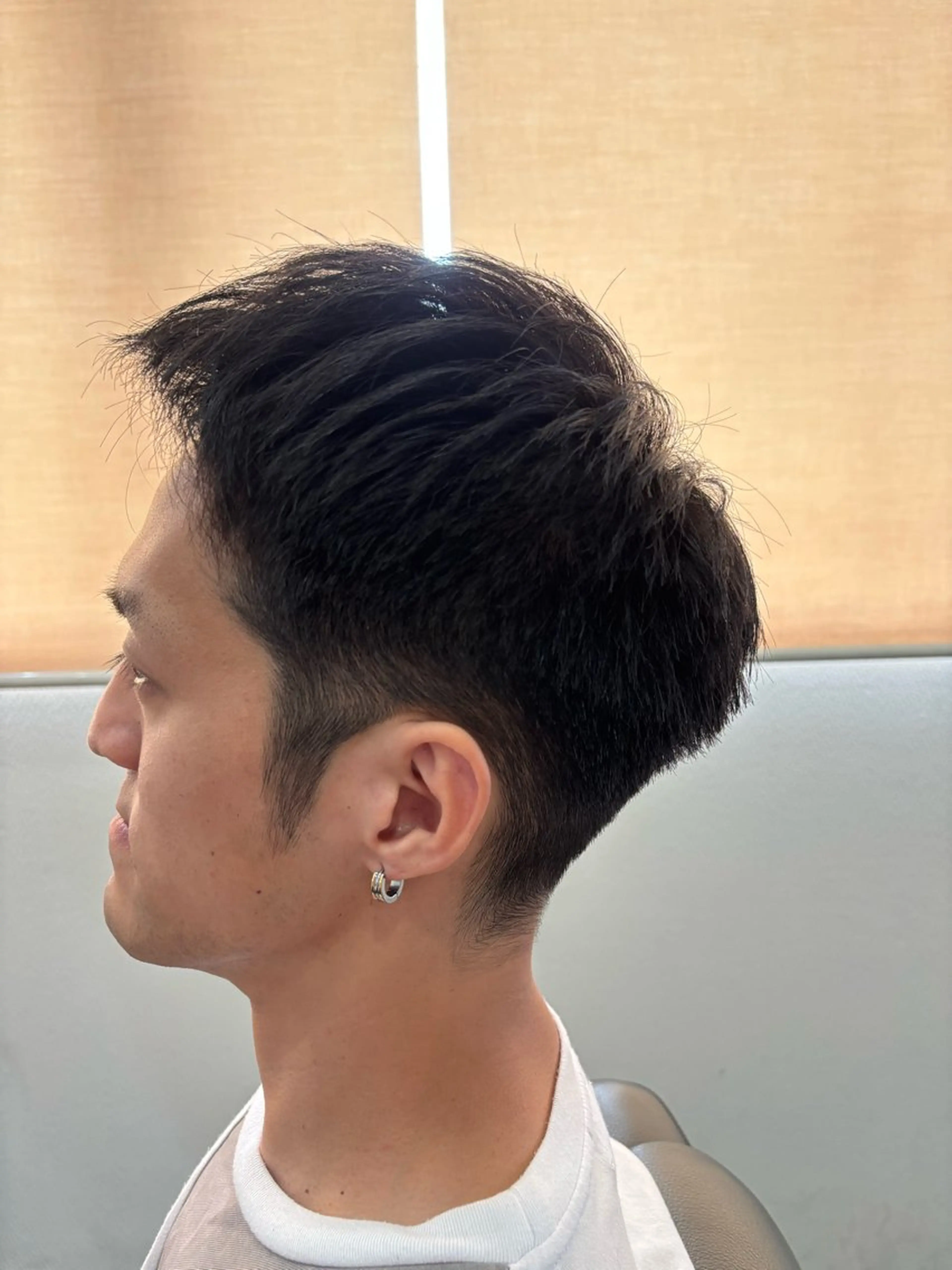 ショート 坂下健 メンズサロンのヘアスタイル