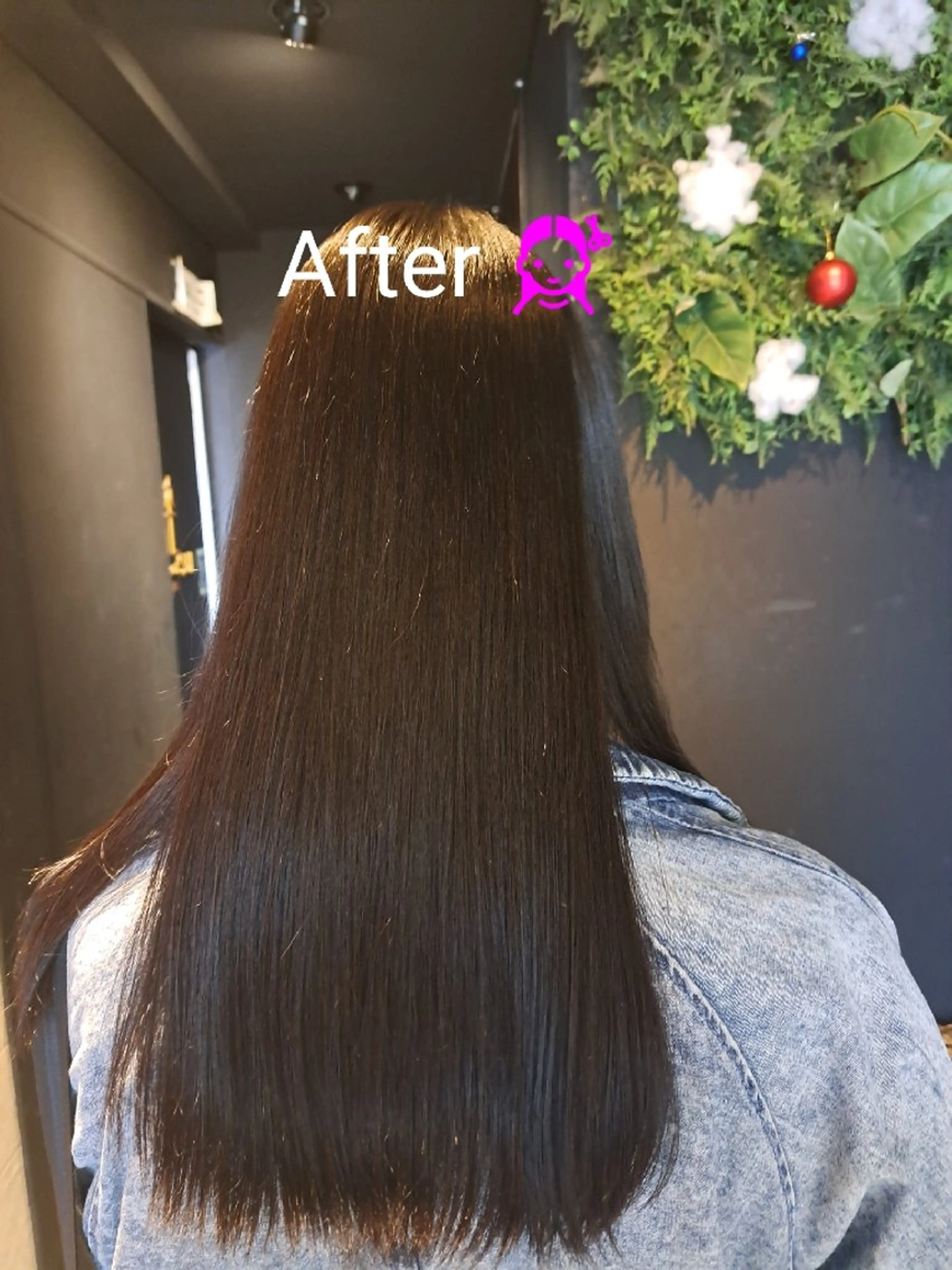 ロング パーマ 縮毛矯正 トリートメント ストレートパーマ カットモデル募集❣️ 池袋💇Annaのヘアスタイル