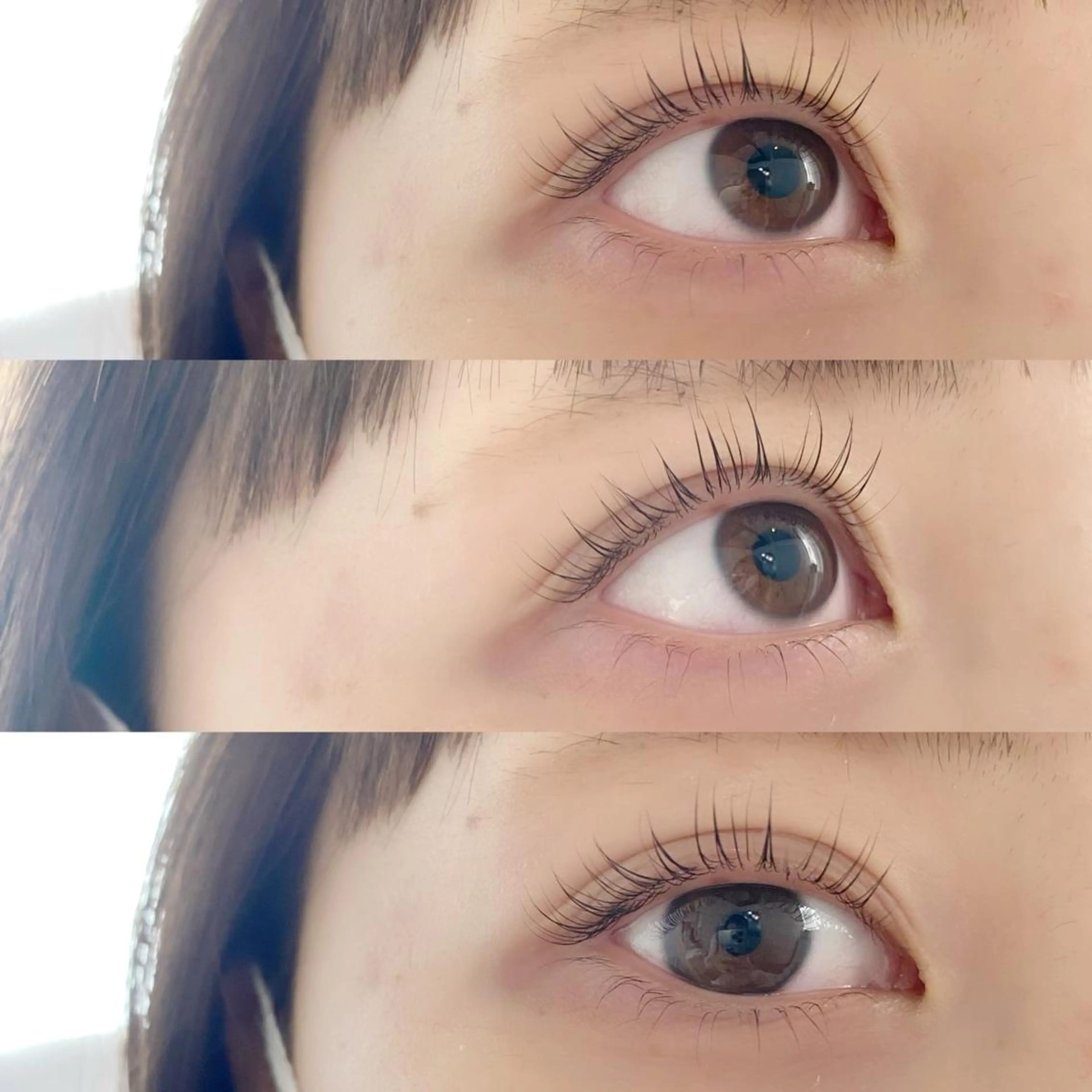 マツエク・マツパ 下まつげエクステ 一重×まつ毛パーマ eyelash "Koa"🕊🤎のマツエク・マツパデザイン