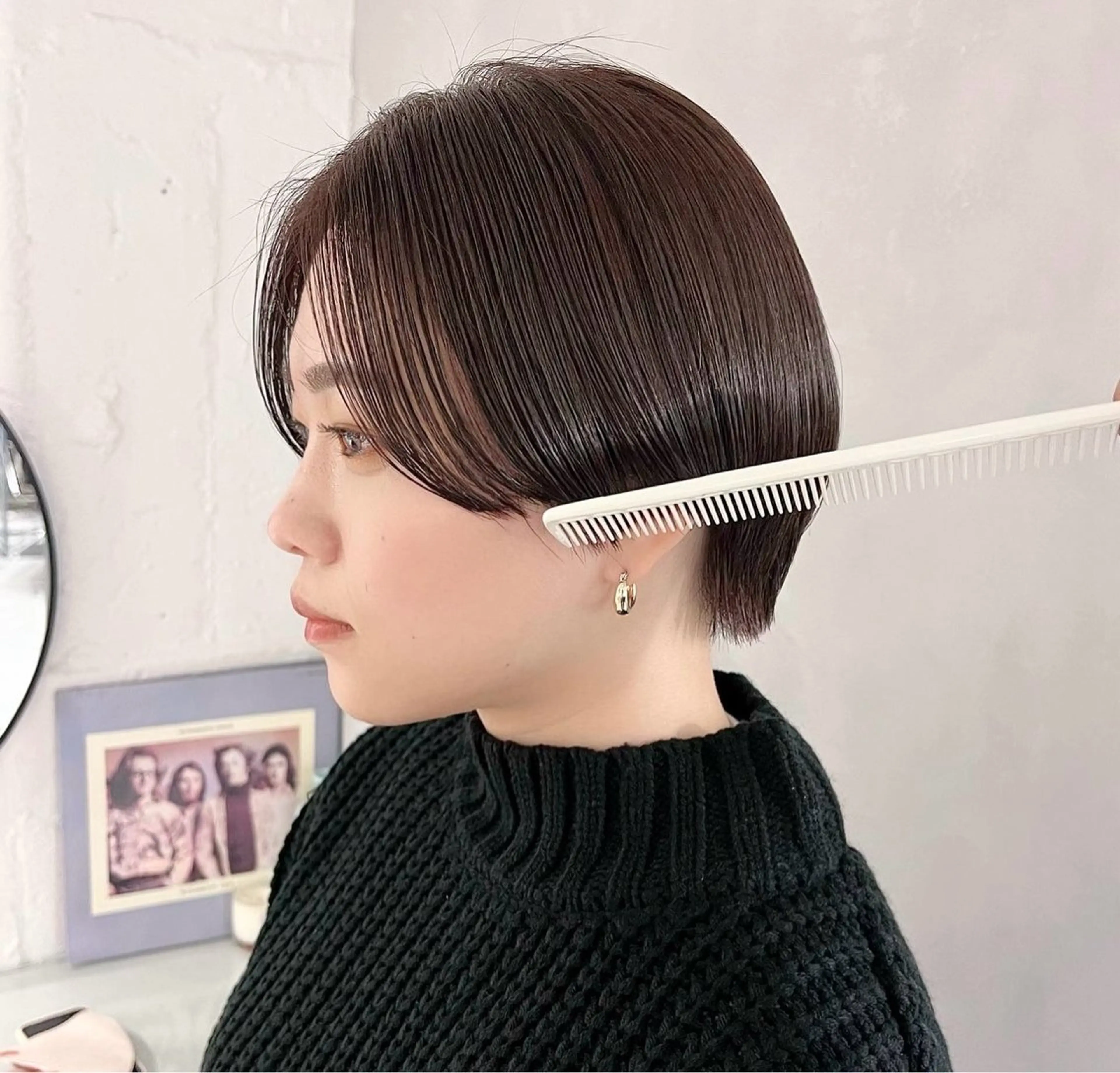 ショート カット ヘアカラー トリートメント カット特化 /BLUET/新宿のヘアスタイル