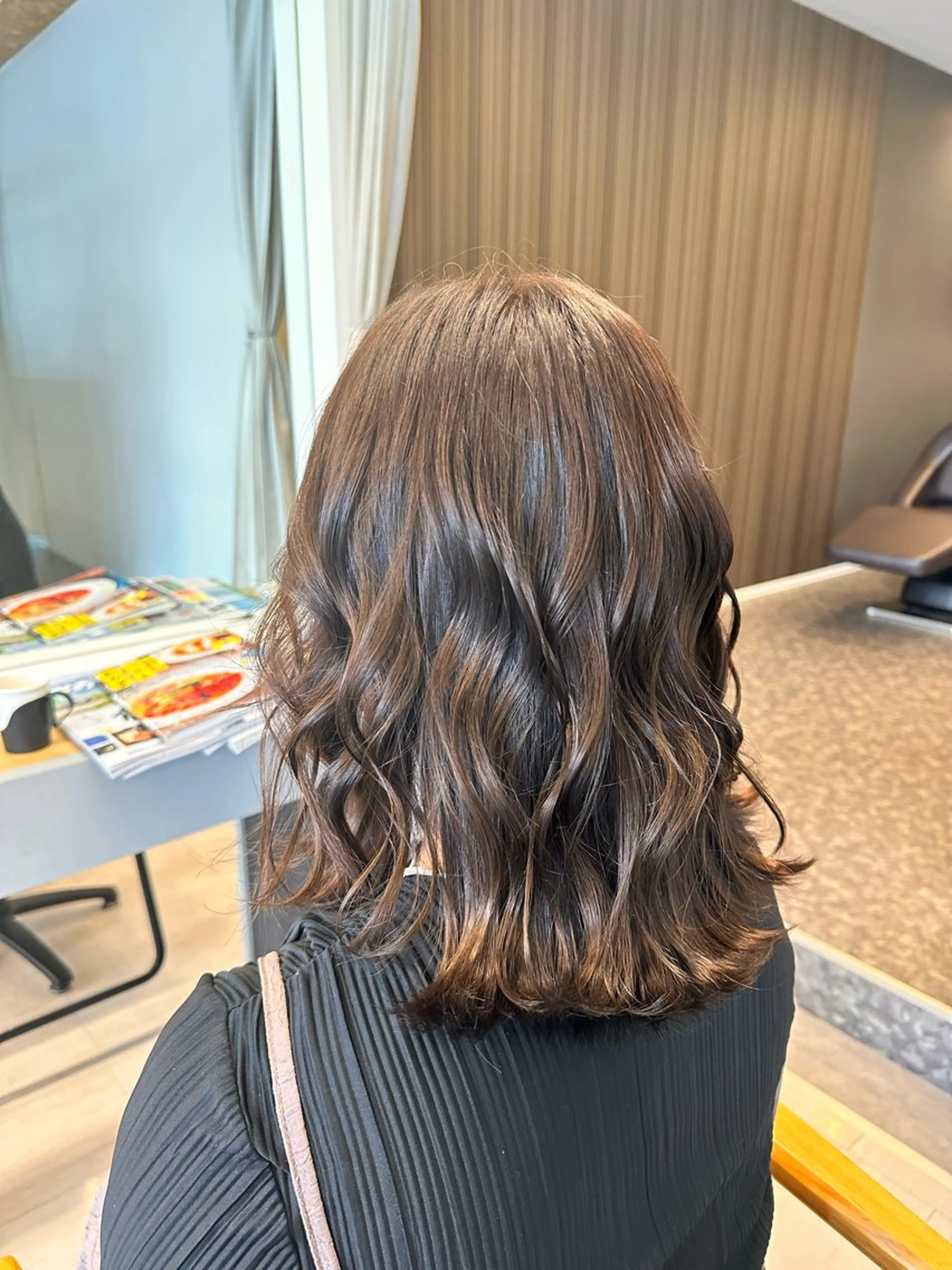 セミロング カラー ヘアアレンジ yasuka .のヘアスタイル