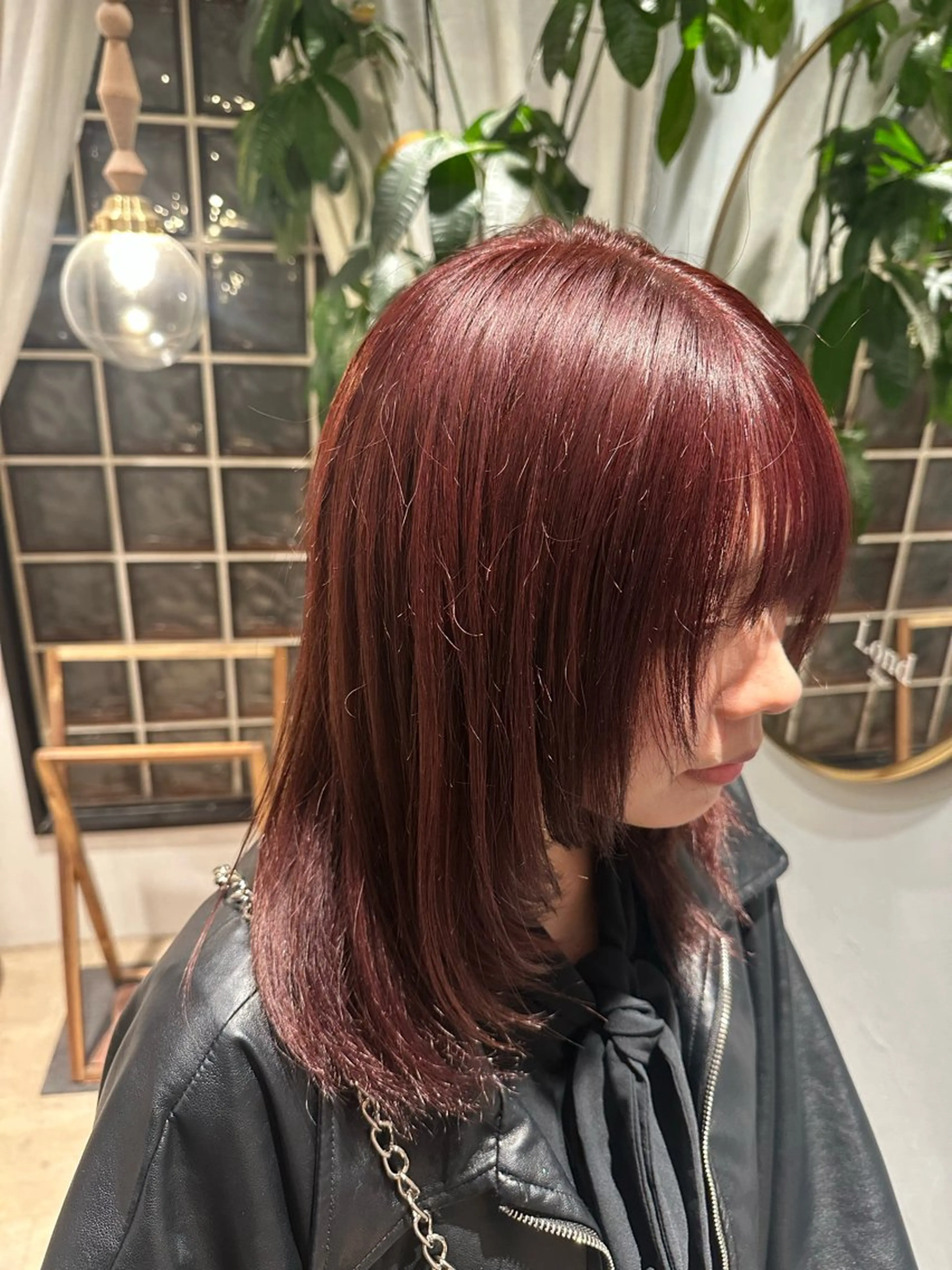 ミディアム カラー カット ヘアカラー トリートメント 巻ける縮毛矯正✨ ボブ/ショートともきのヘアスタイル