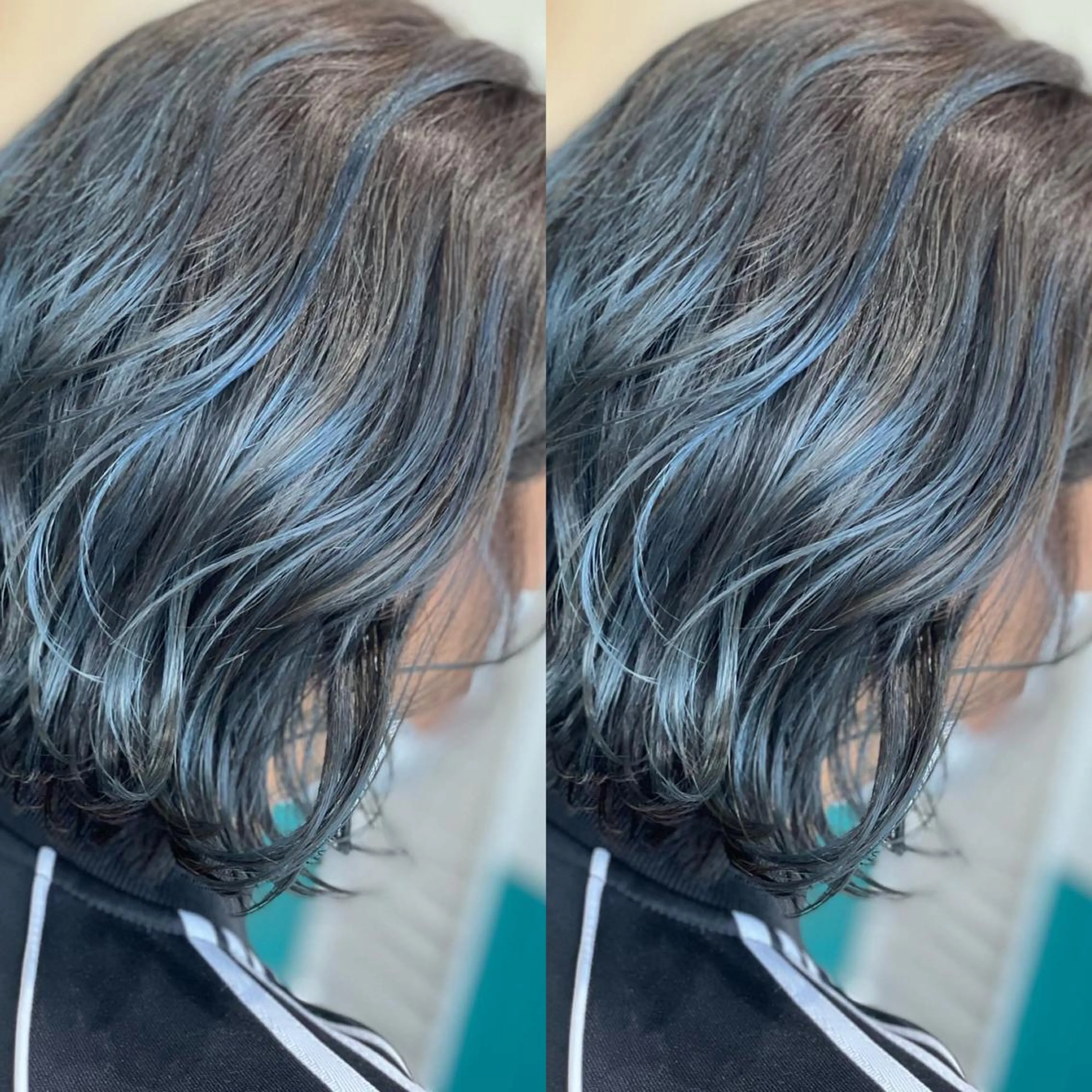 ミディアム カラー ヘアカラー トリートメント Snaly カラー特化ページのヘアスタイル