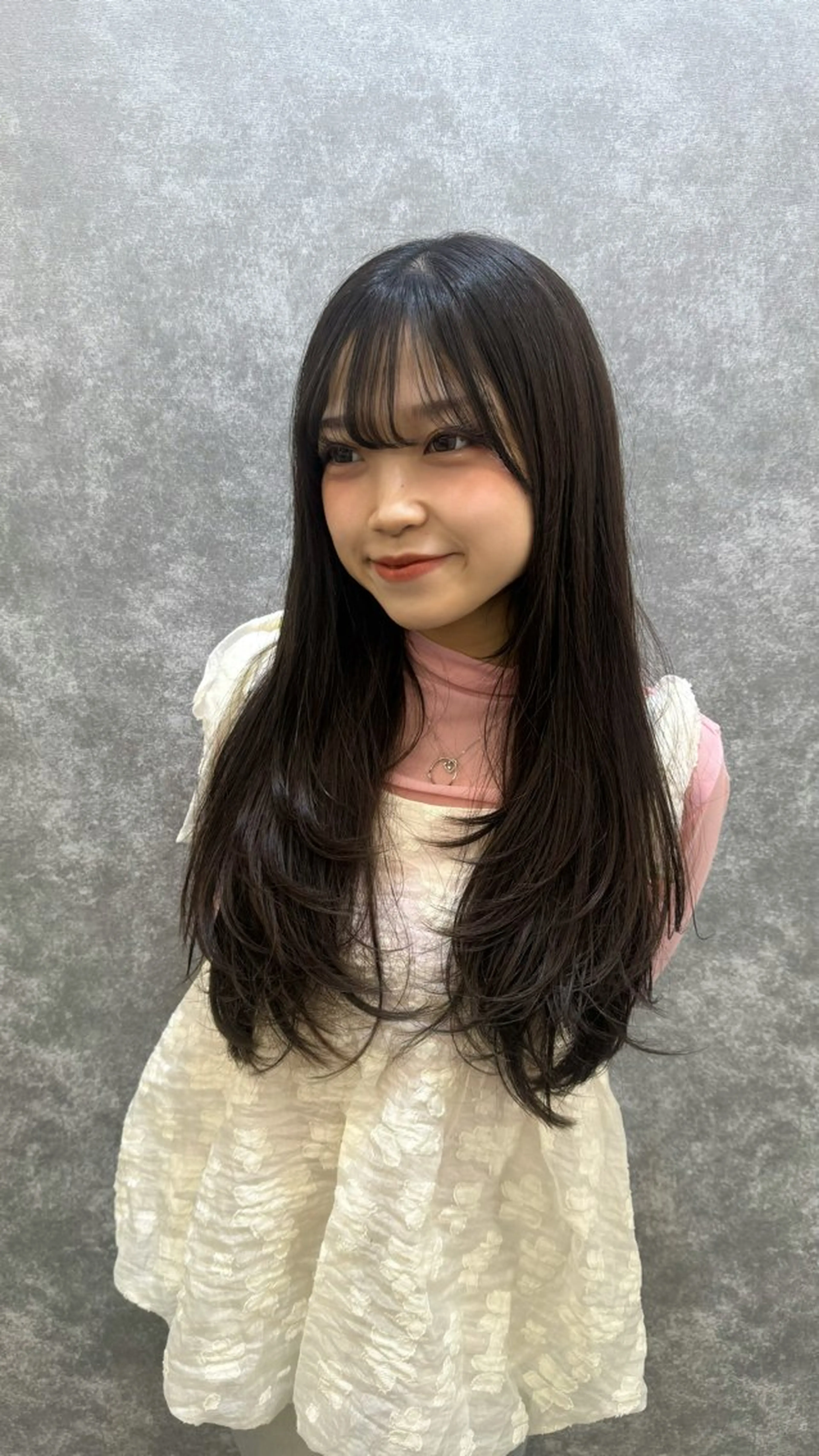 ロング レイヤーカット カット ヘアカラー トリートメント 🕯コバ/レイヤー/ 美髪縮毛🕯のヘアスタイル