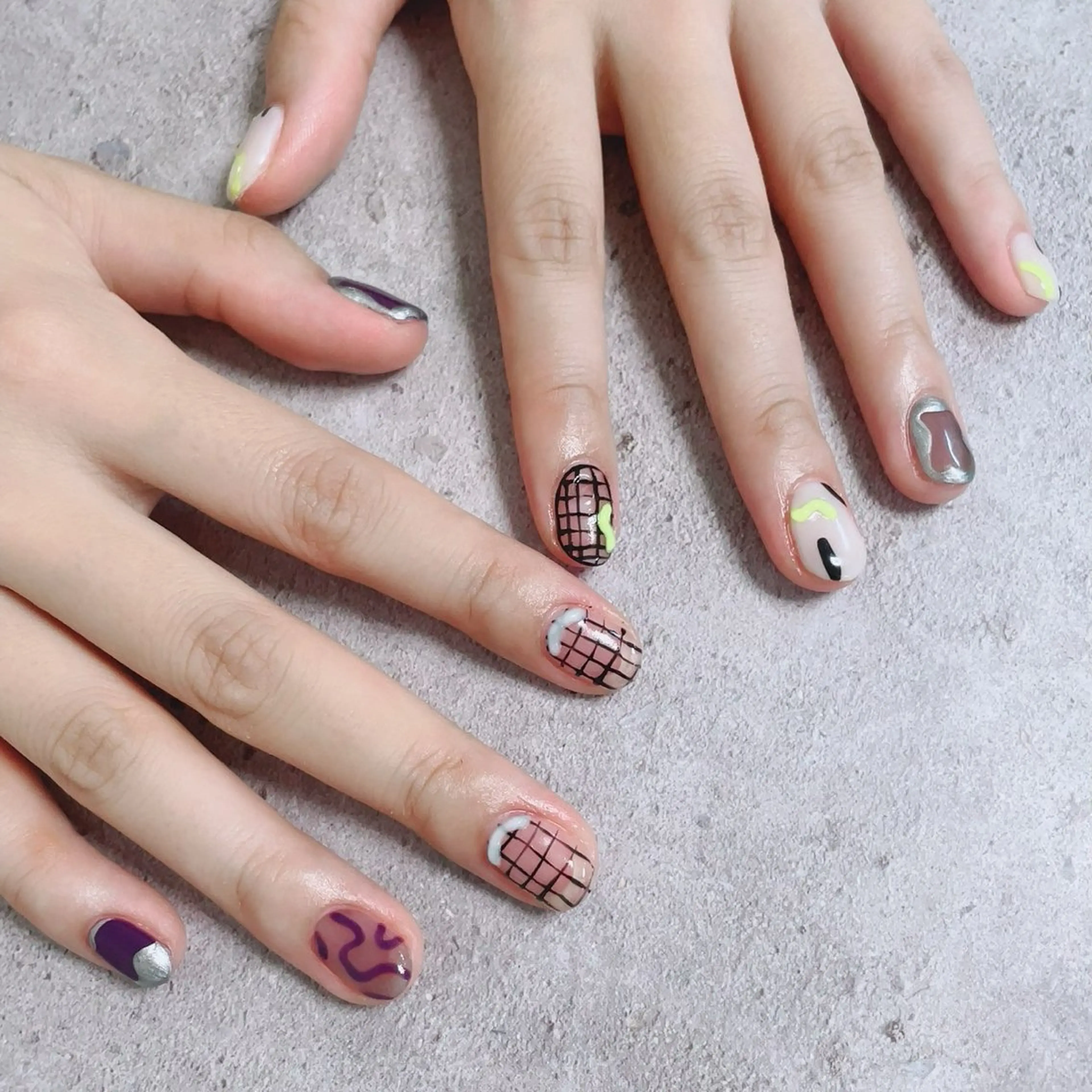 ネイル ハンドネイル 🤎Yun nail salon🤎のネイルデザイン