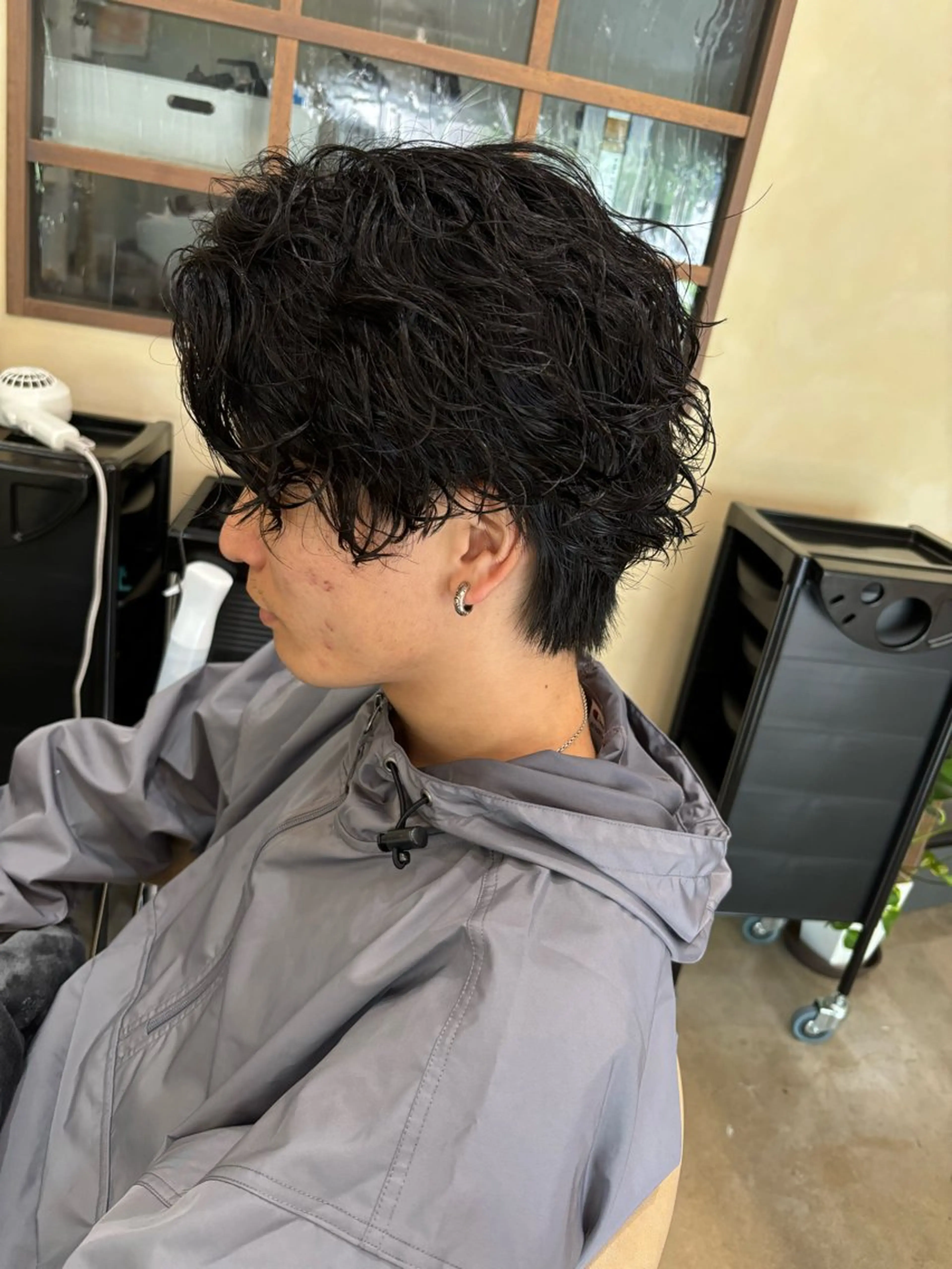 ショート メンズ カット パーマ トリートメント 鹿児島 TSUBASAのヘアスタイル
