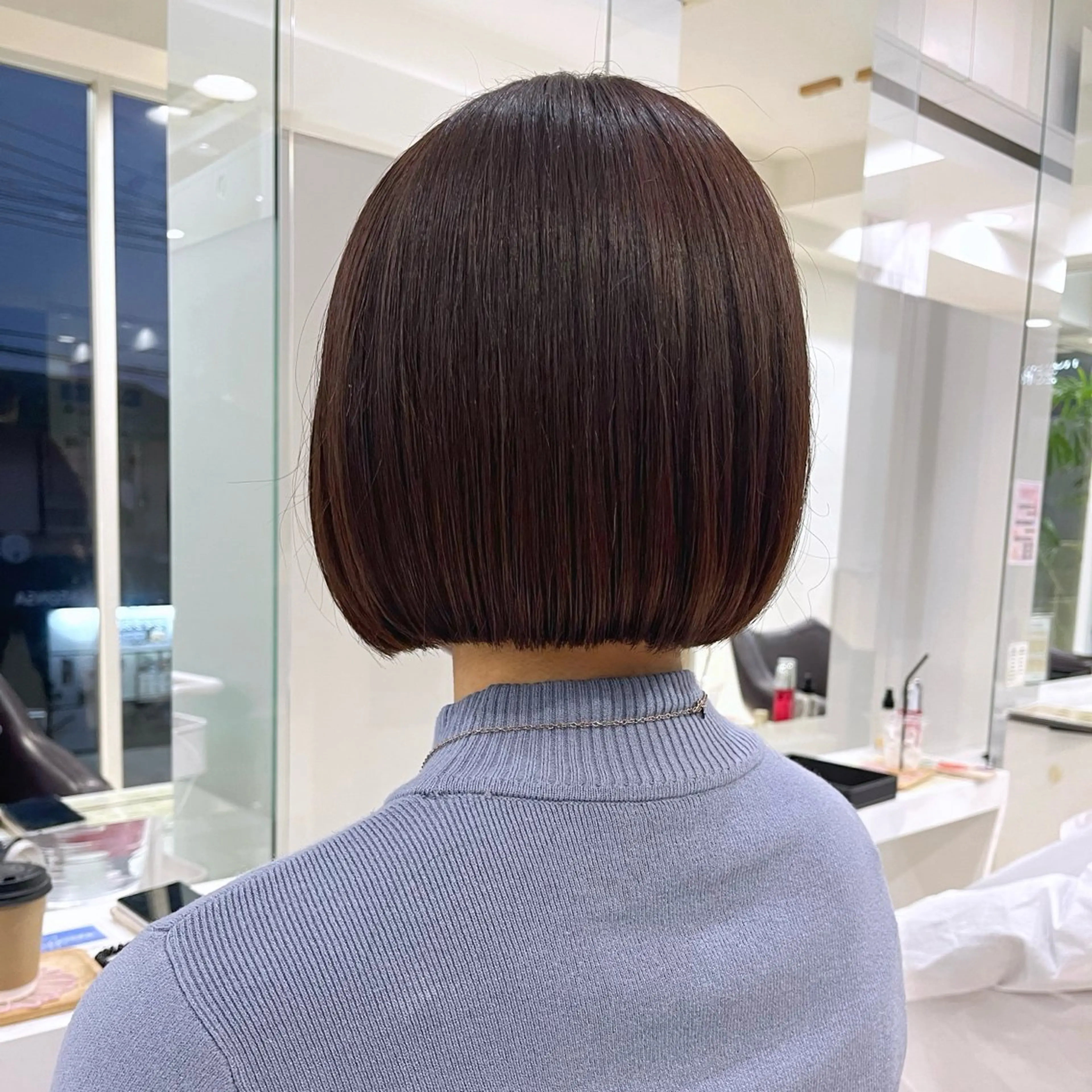 ショート 赤みなしカラー/梅田 /レイヤー/IORIのヘアスタイル