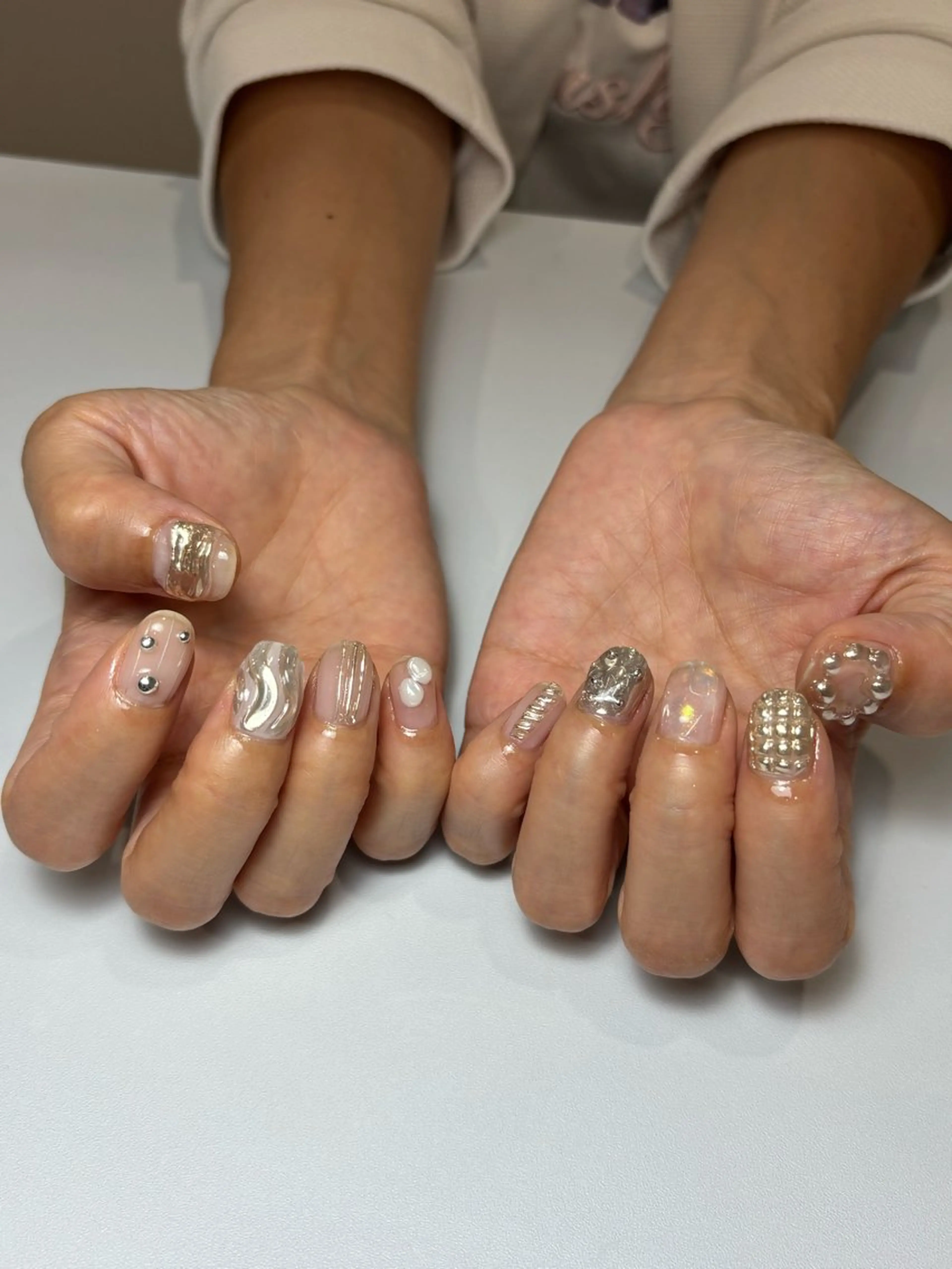 ネイル アートネイル ジェルネイル ニュアンスネイル ハンドネイル cottynail -miki-のその他イメージ