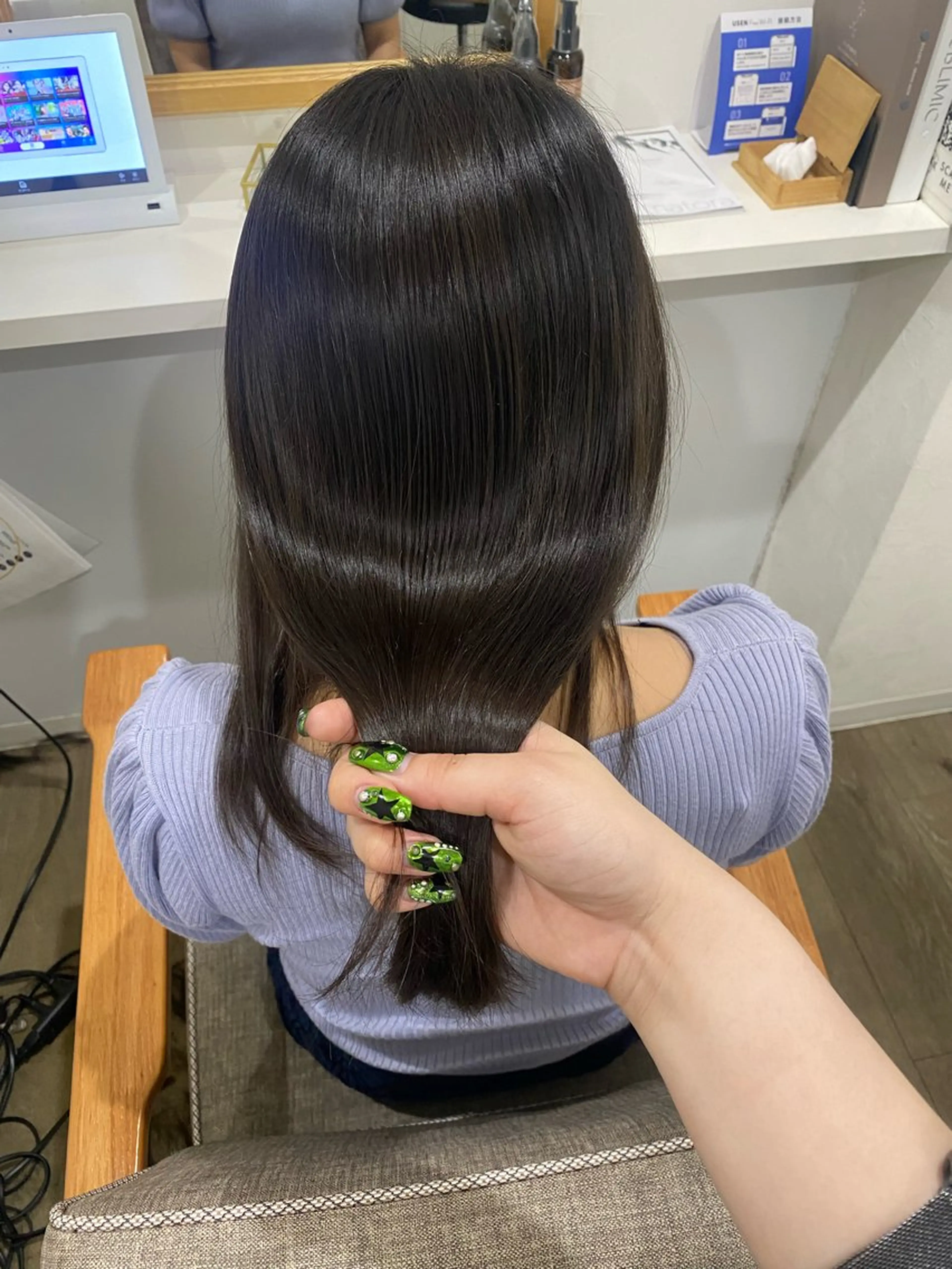 カラー カット ヘアカラー 縮毛矯正 髪質改善サロン 梅田/ヨナミネのヘアスタイル