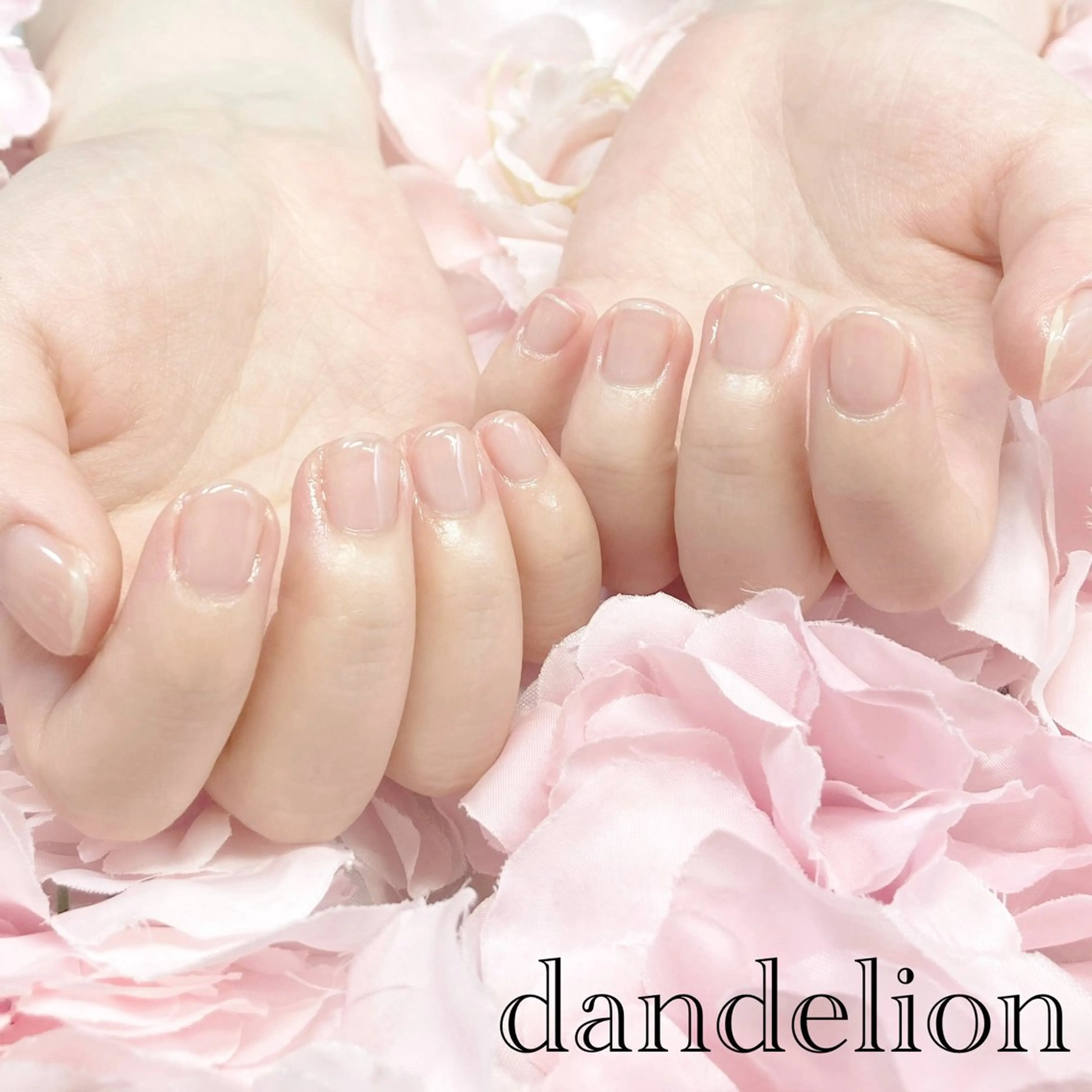 ネイル ハンドネイル ハンドケア dandelion ダンデライオンのネイルデザイン