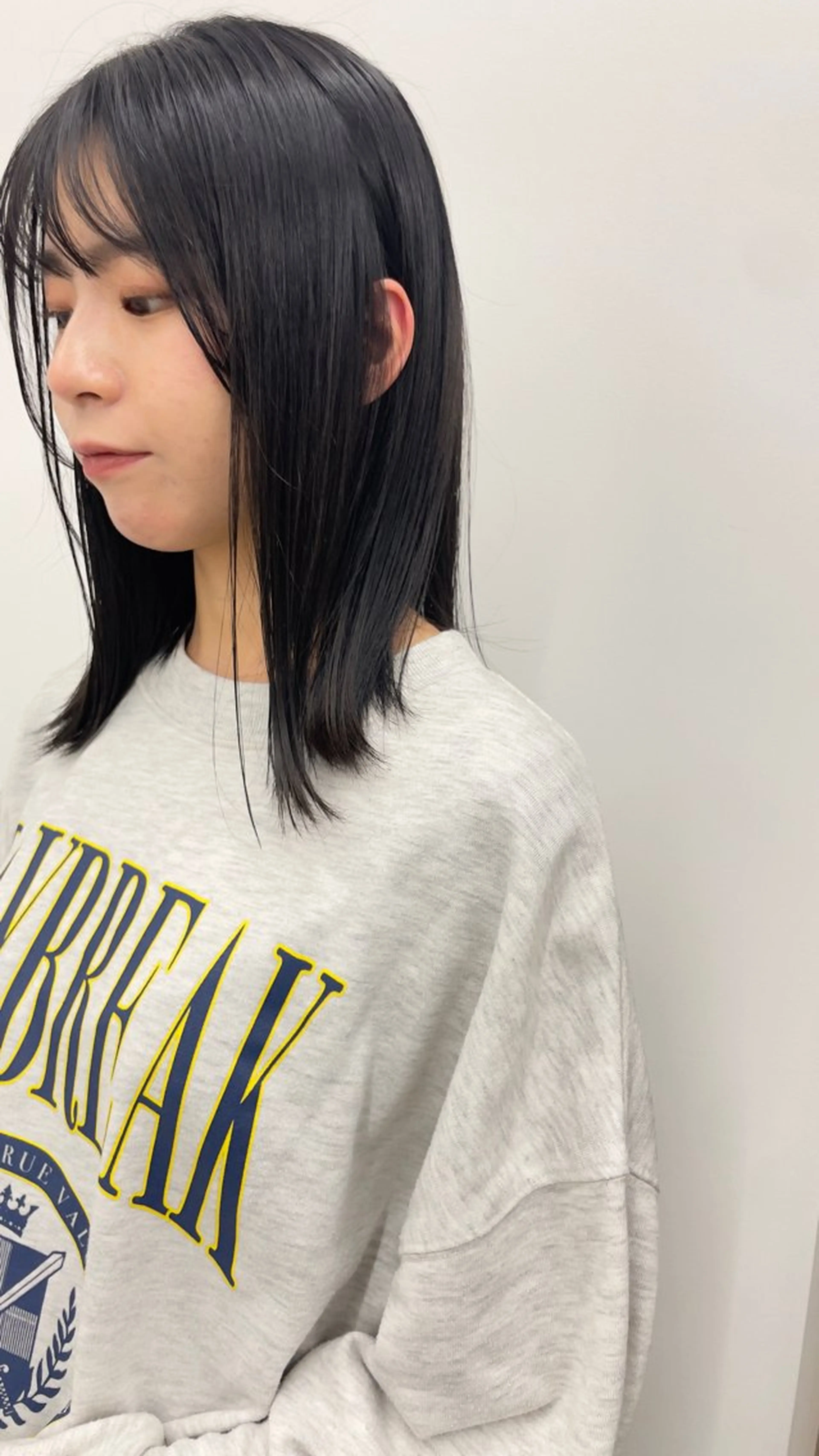 セミロング suzu 野田美容師のヘアスタイル