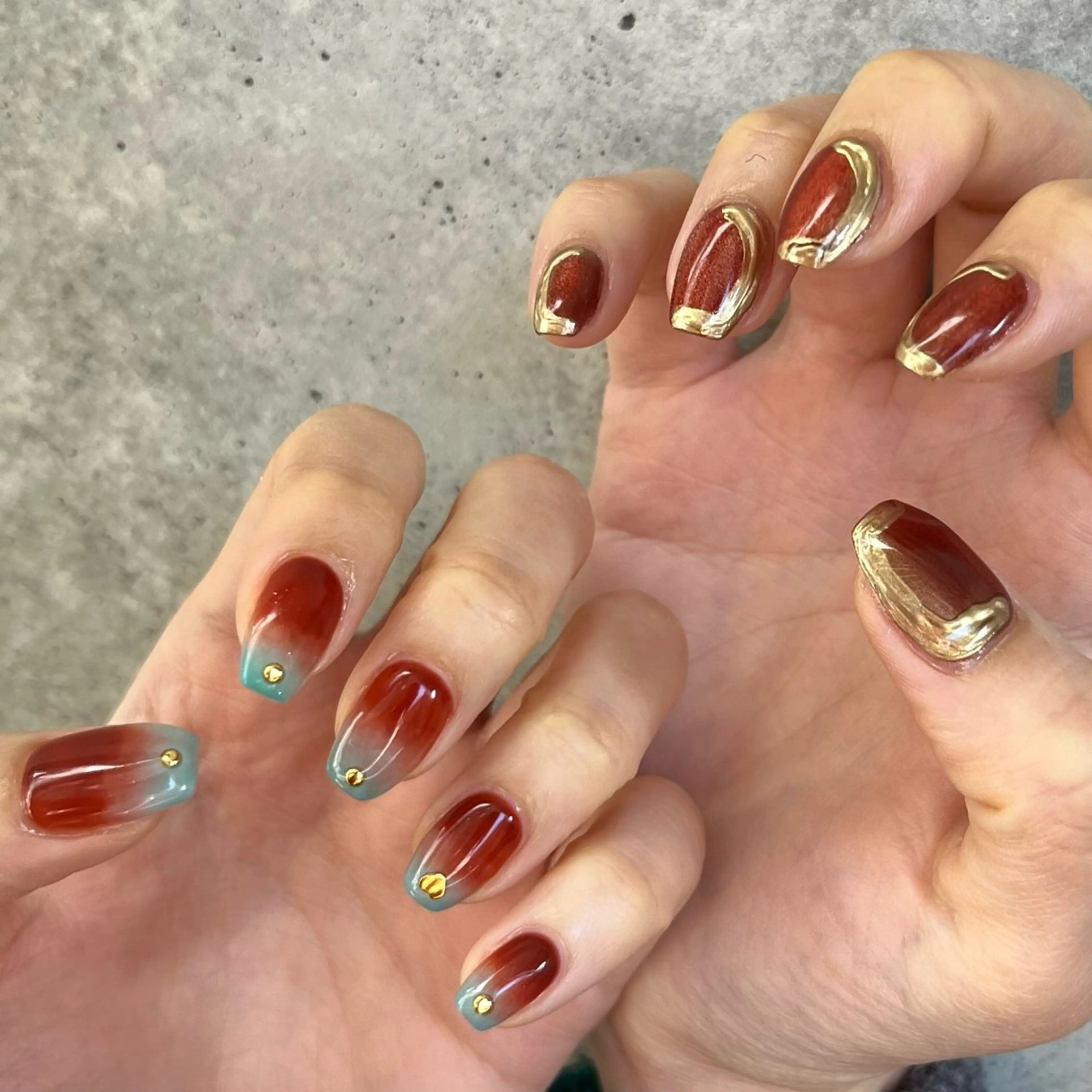 ネイル ハート mitsuki / Manonのネイルデザイン