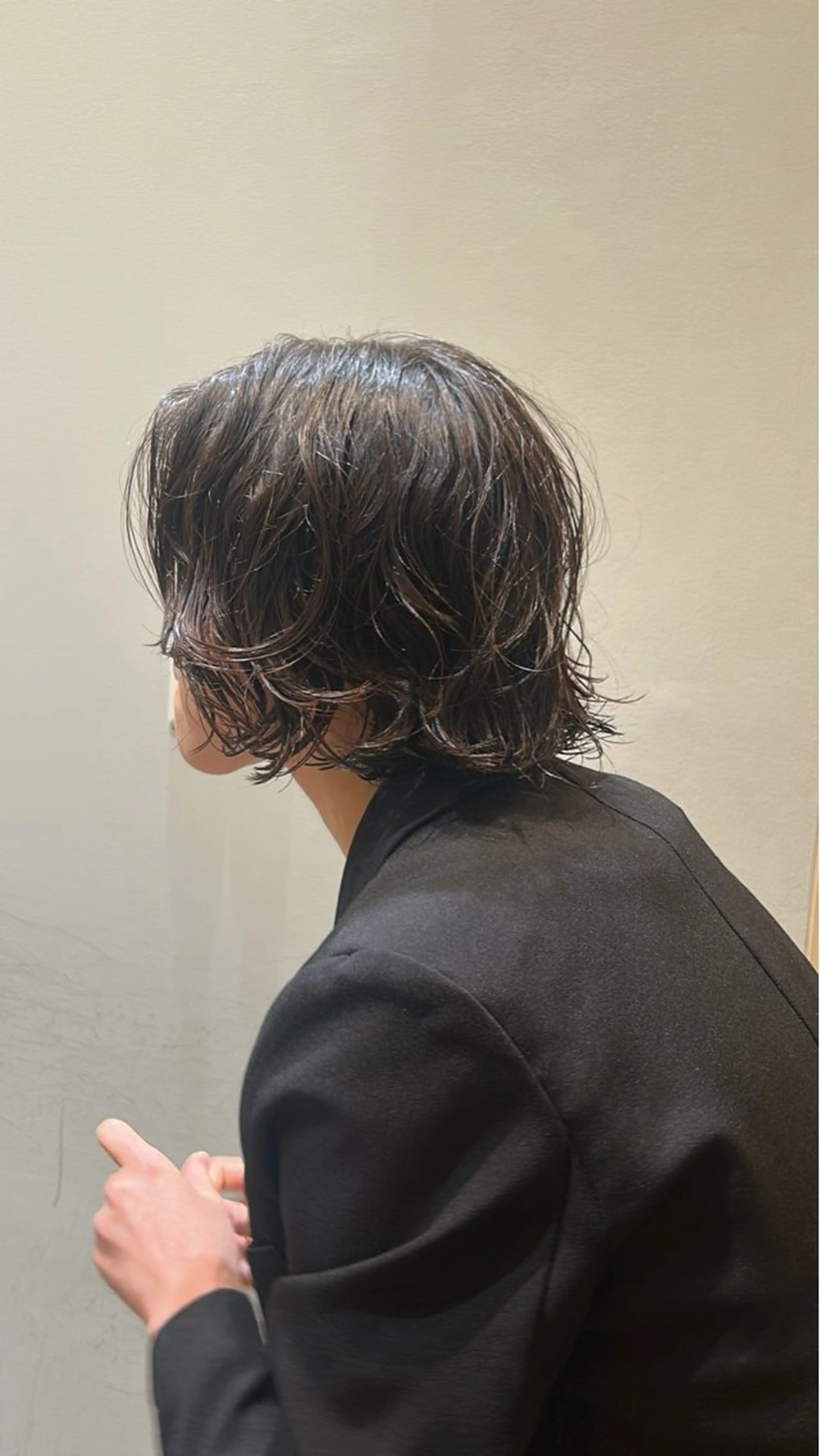 ショート カラー パーマ ボブ トリートメント ニュアンスパーマ カット ヘアカラー パーマ トリートメント 🌿ボブ パーマ高橋啓太🌿のヘアスタイル