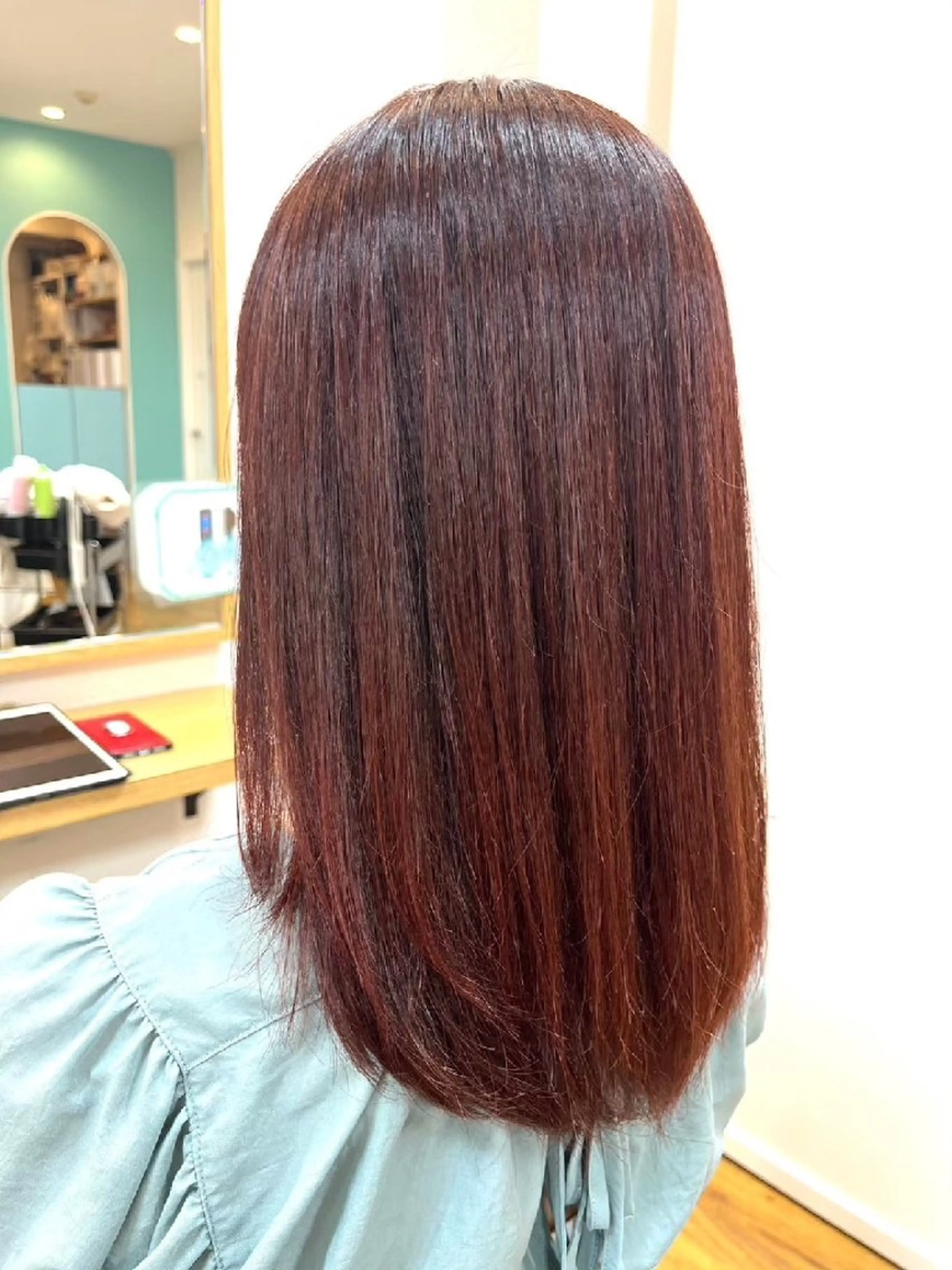 ロング カラー 近森 美帆[モーラ高石店]のヘアスタイル