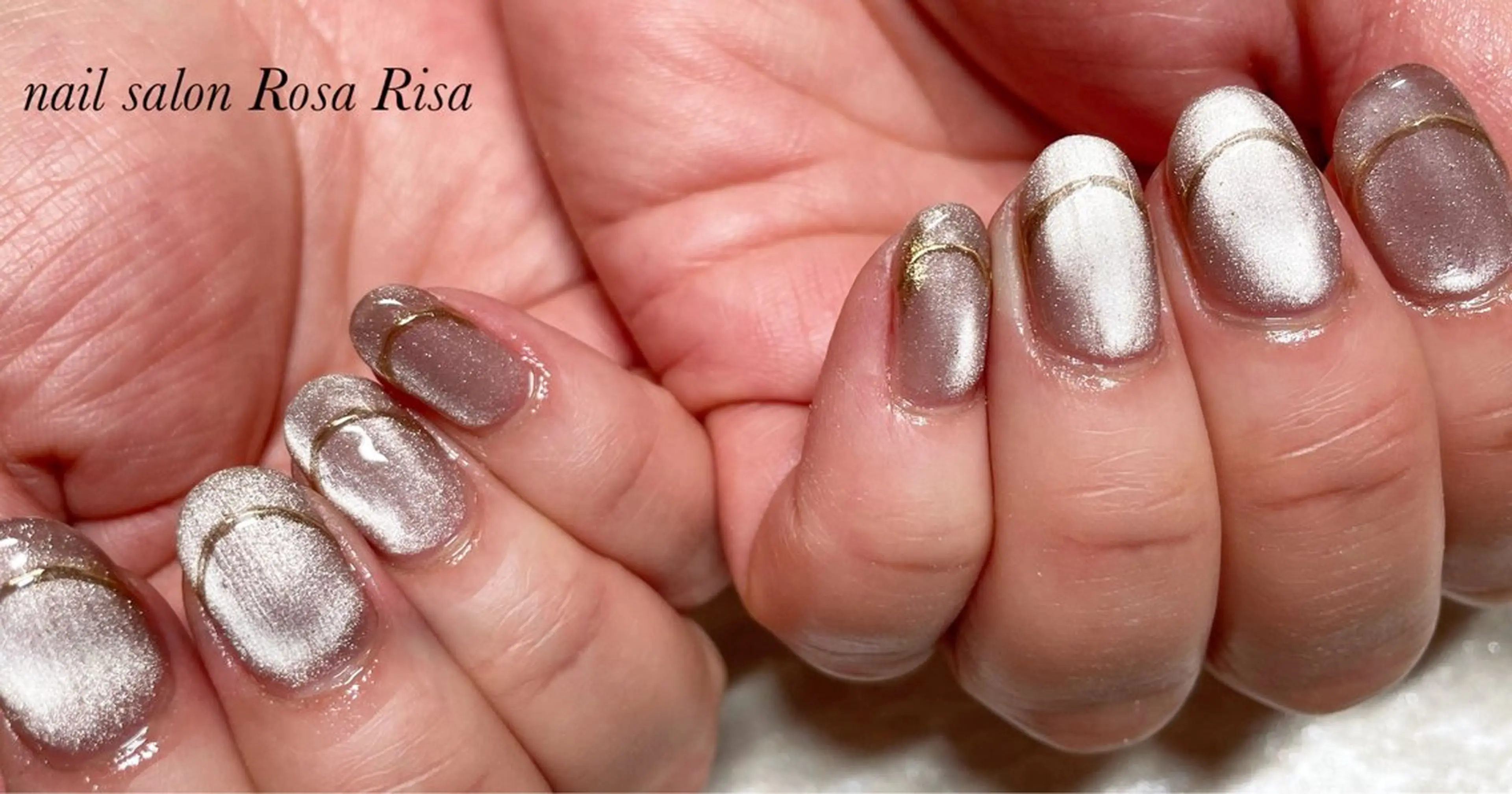 ネイル マグネットネイル ネイルスタジオ シェイクユアハンズのネイルデザイン