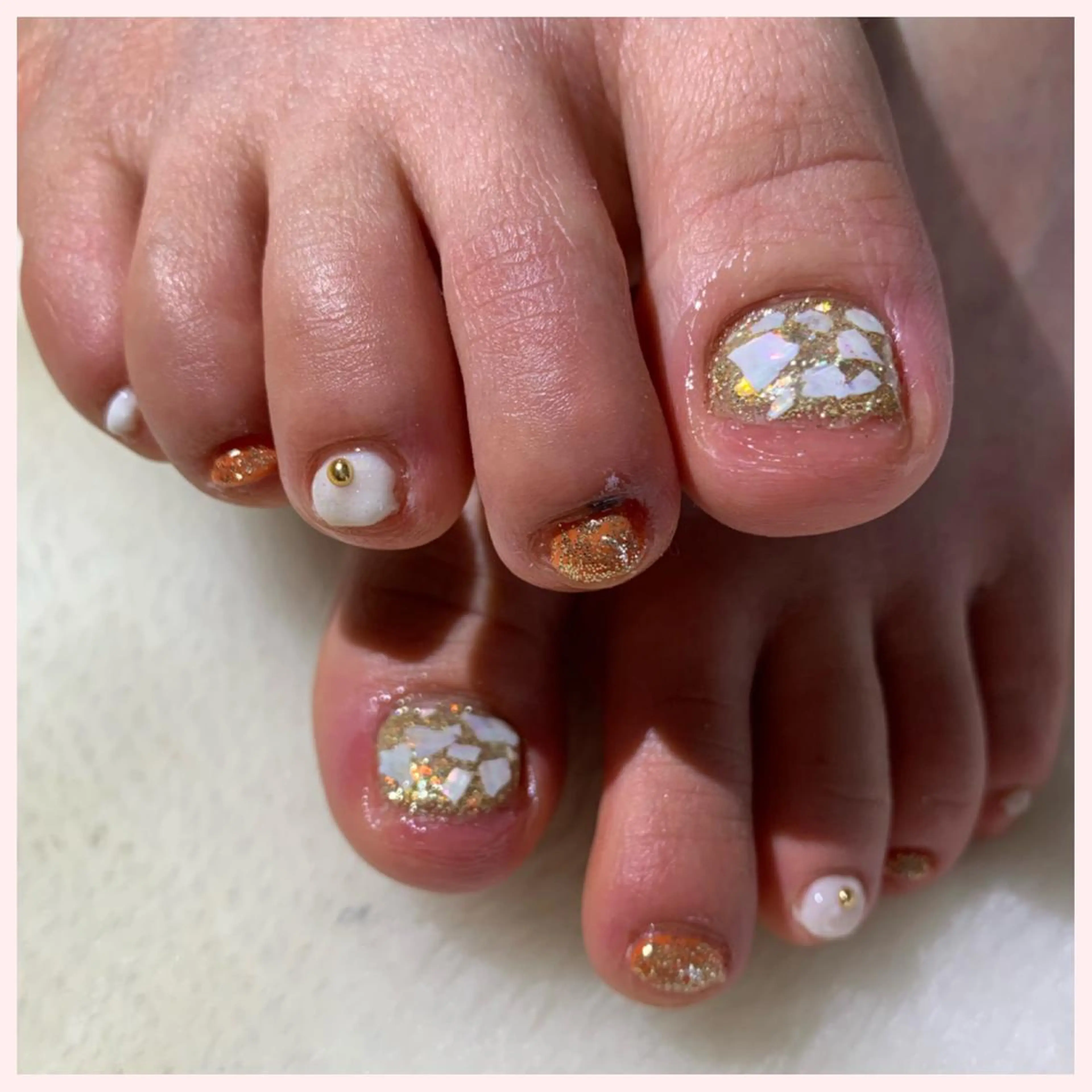 ネイル フットネイル Ogasawara Tokikaのネイルデザイン