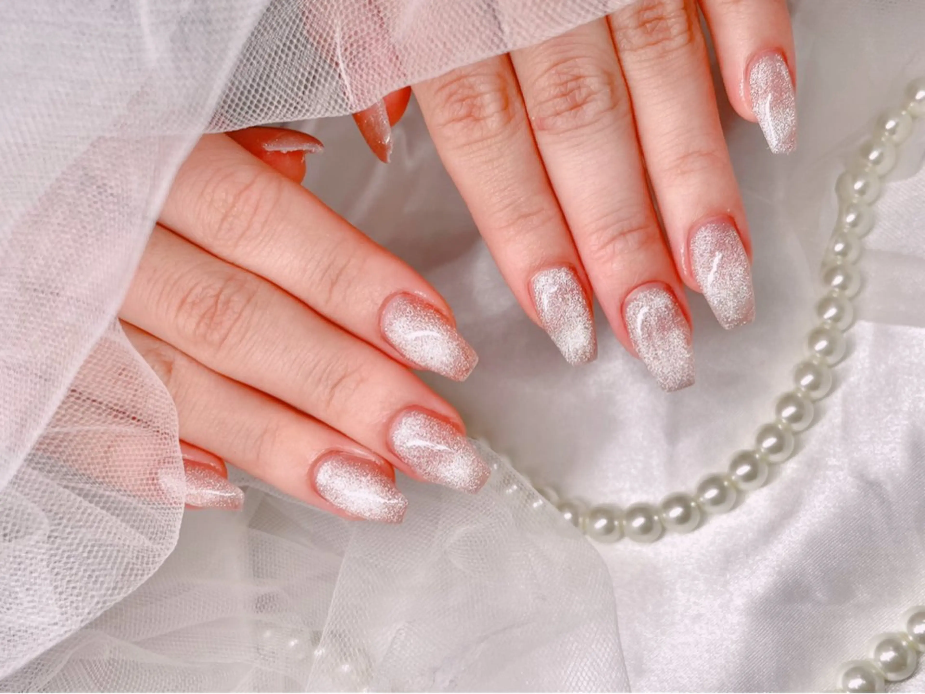 ネイル マグネットネイル ハンドネイル ゆりか ジョアアンジェ福島のネイルデザイン