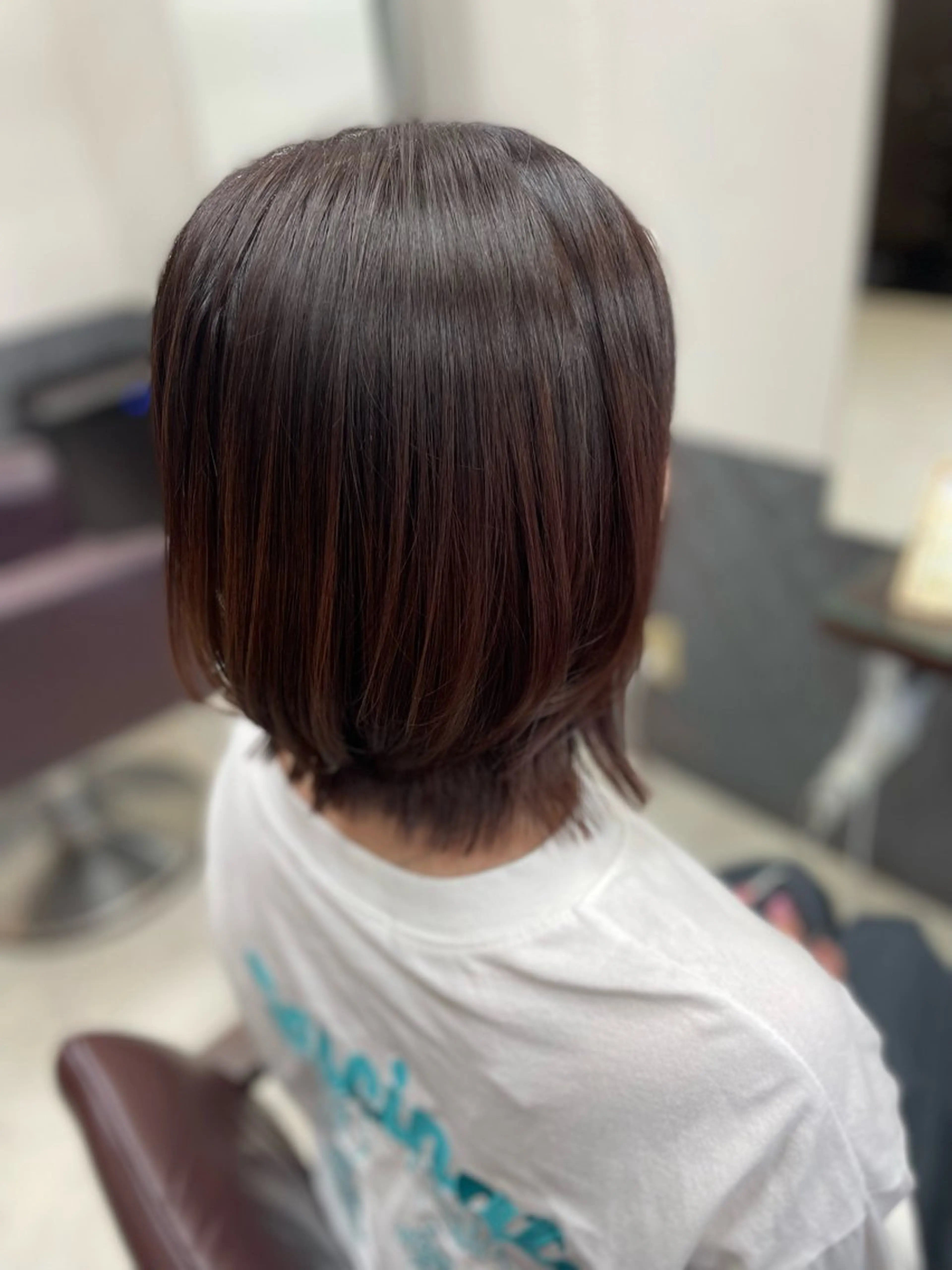 ミディアム カラー ⭐️髪質改善⭐️ 大野輝のヘアスタイル