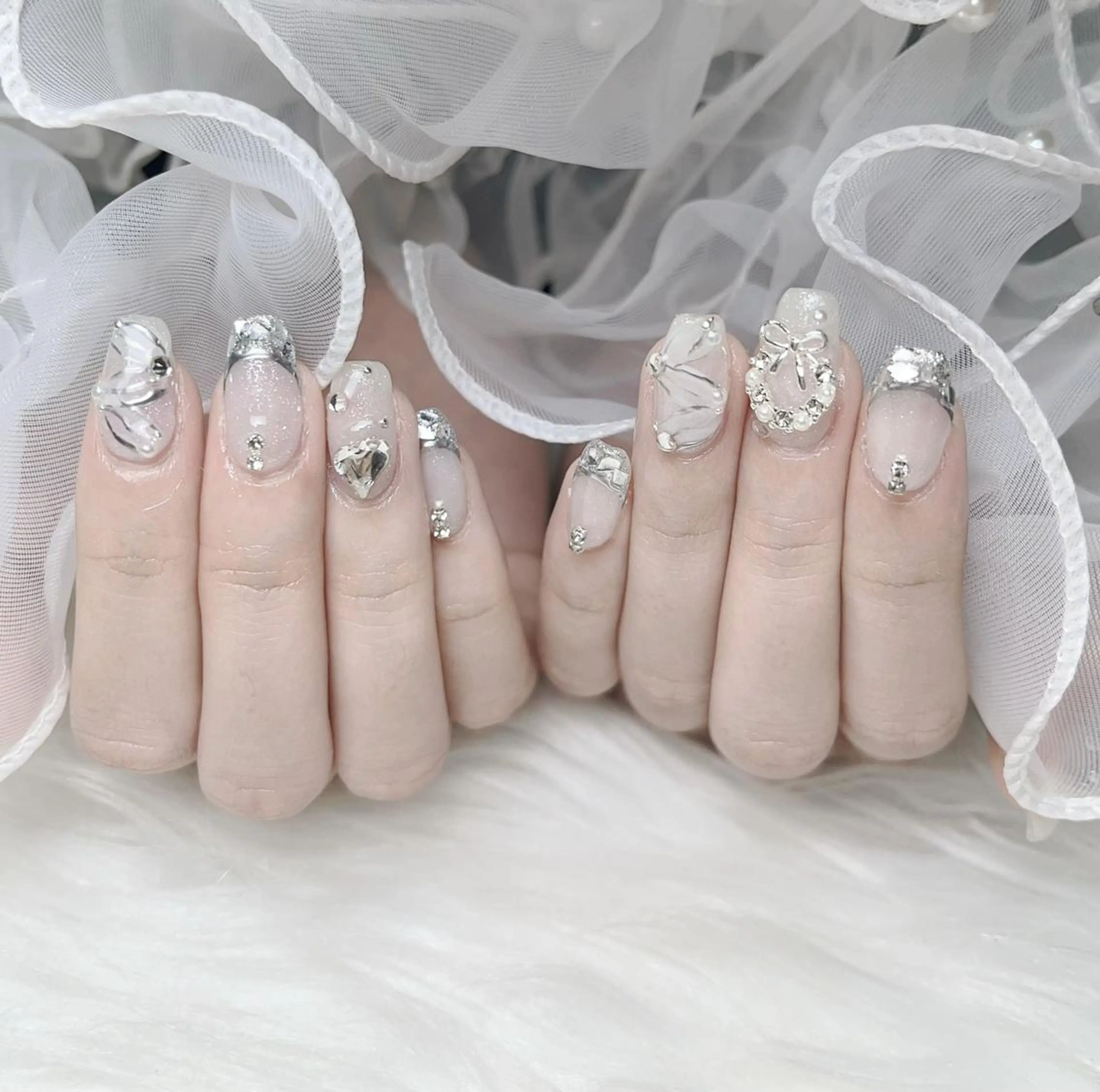 ネイル 🦋y y Nail 🤍のネイルデザイン