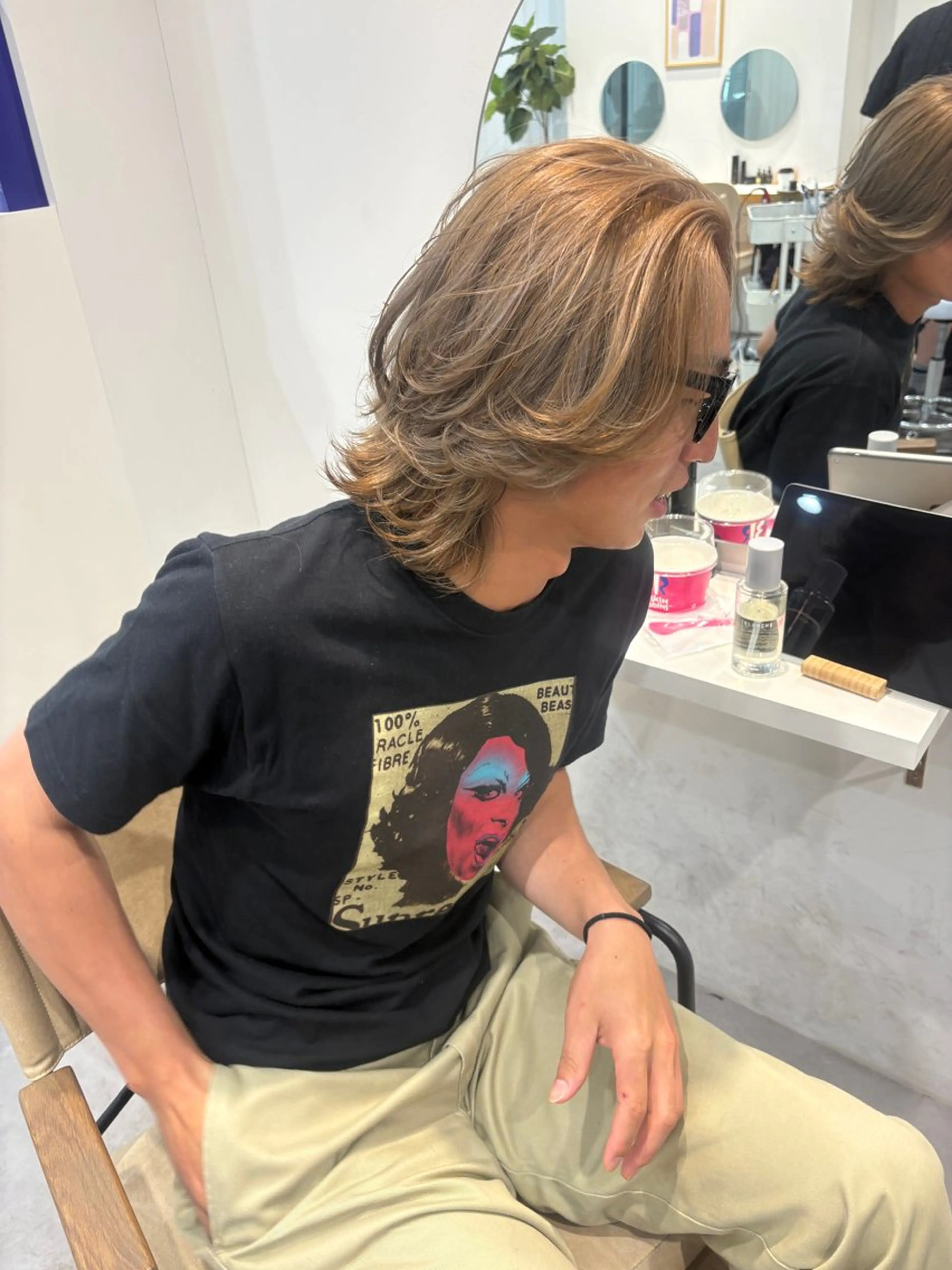 カラー メンズ 再現性×メンズヘア/ 表参道/MOMONEのヘアスタイル