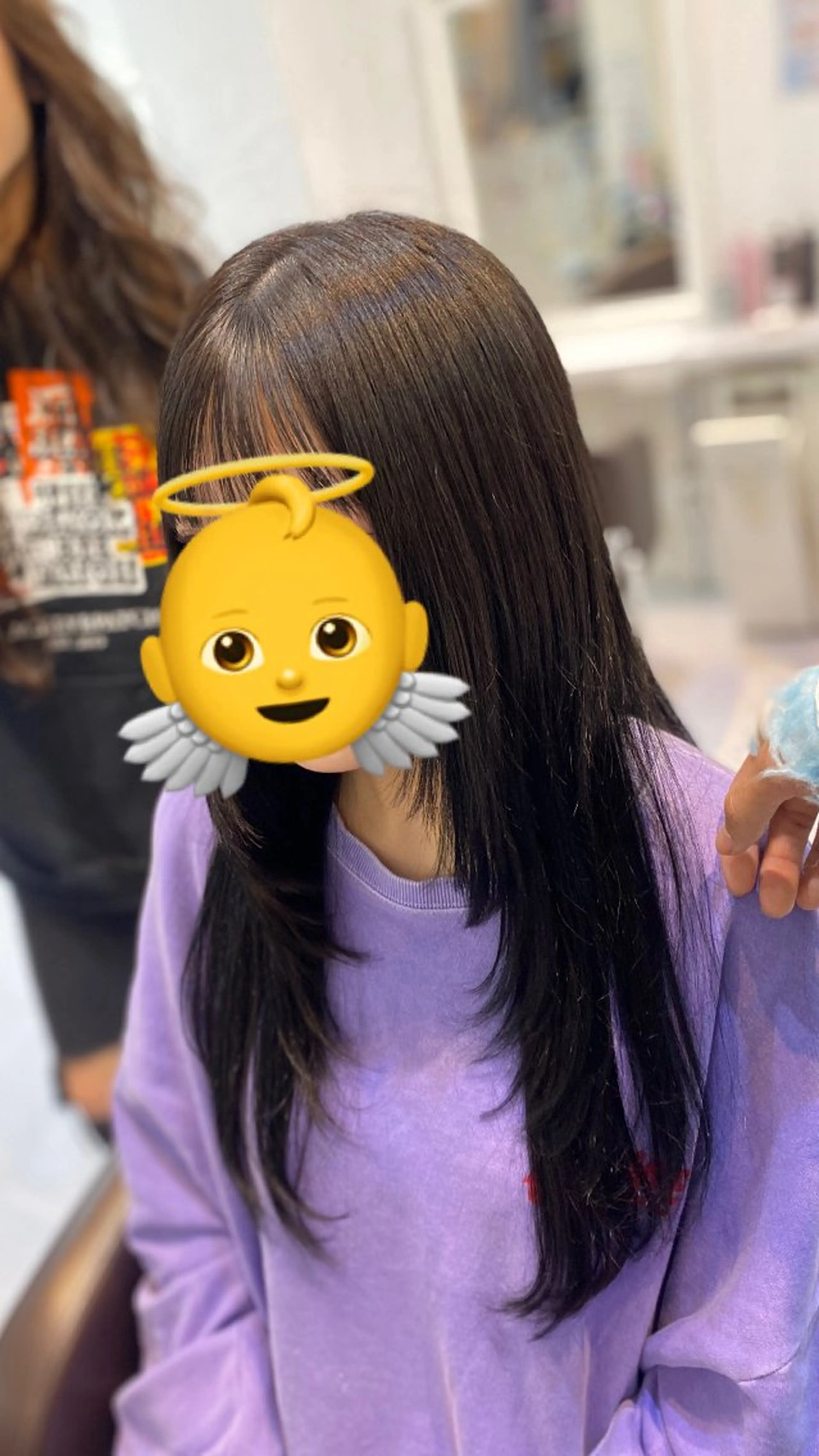 ロング ショートボブ ボブ エクステ レイヤーカット ワンホンレイヤー tatsuya新宿 縮毛矯正/髪質改善のヘアスタイル