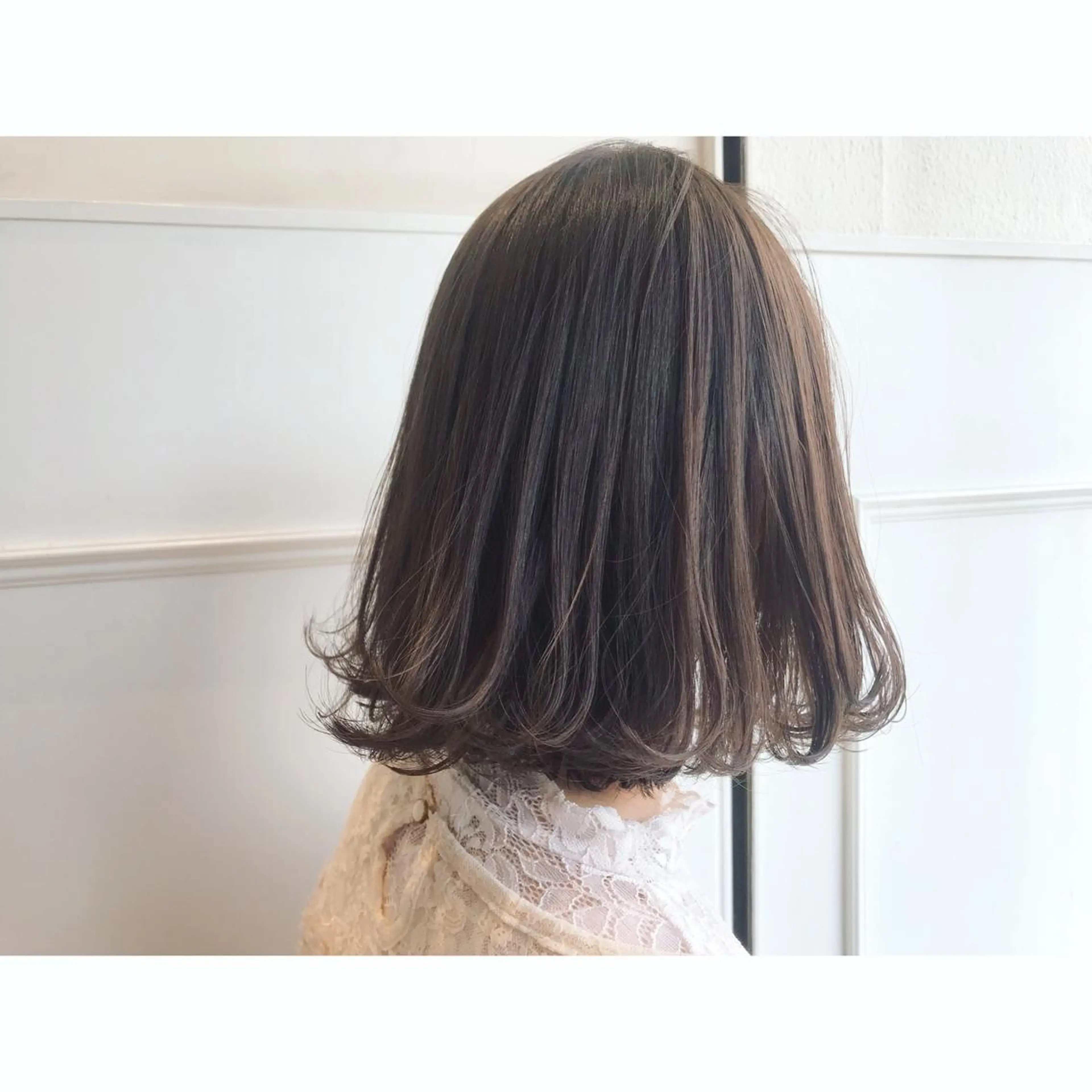 ショート カラー ボブ ヘアカラー トリートメント Musiiik hairのヘアスタイル