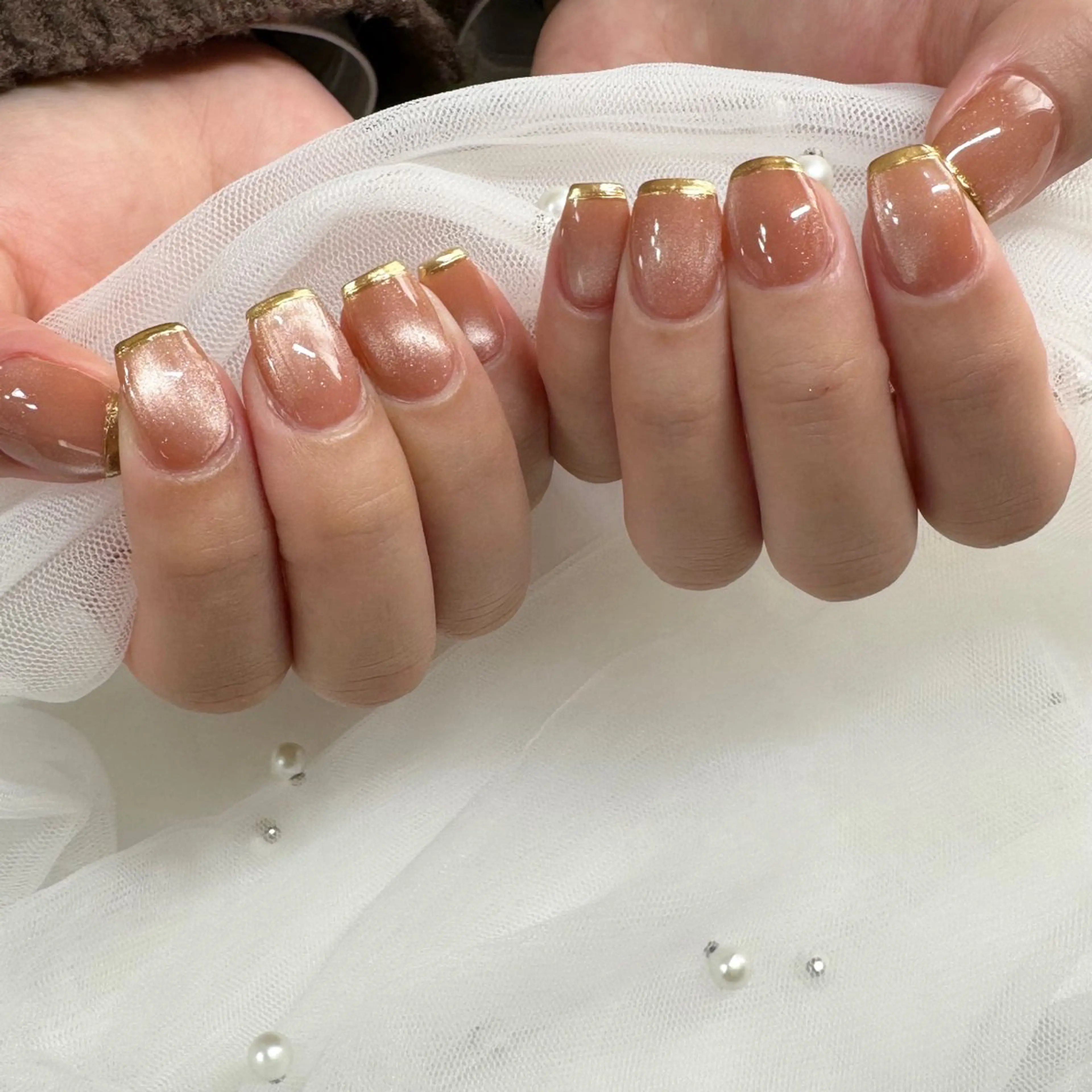 ネイル ジェルネイル シンプルネイル 東 千夏のネイルデザイン