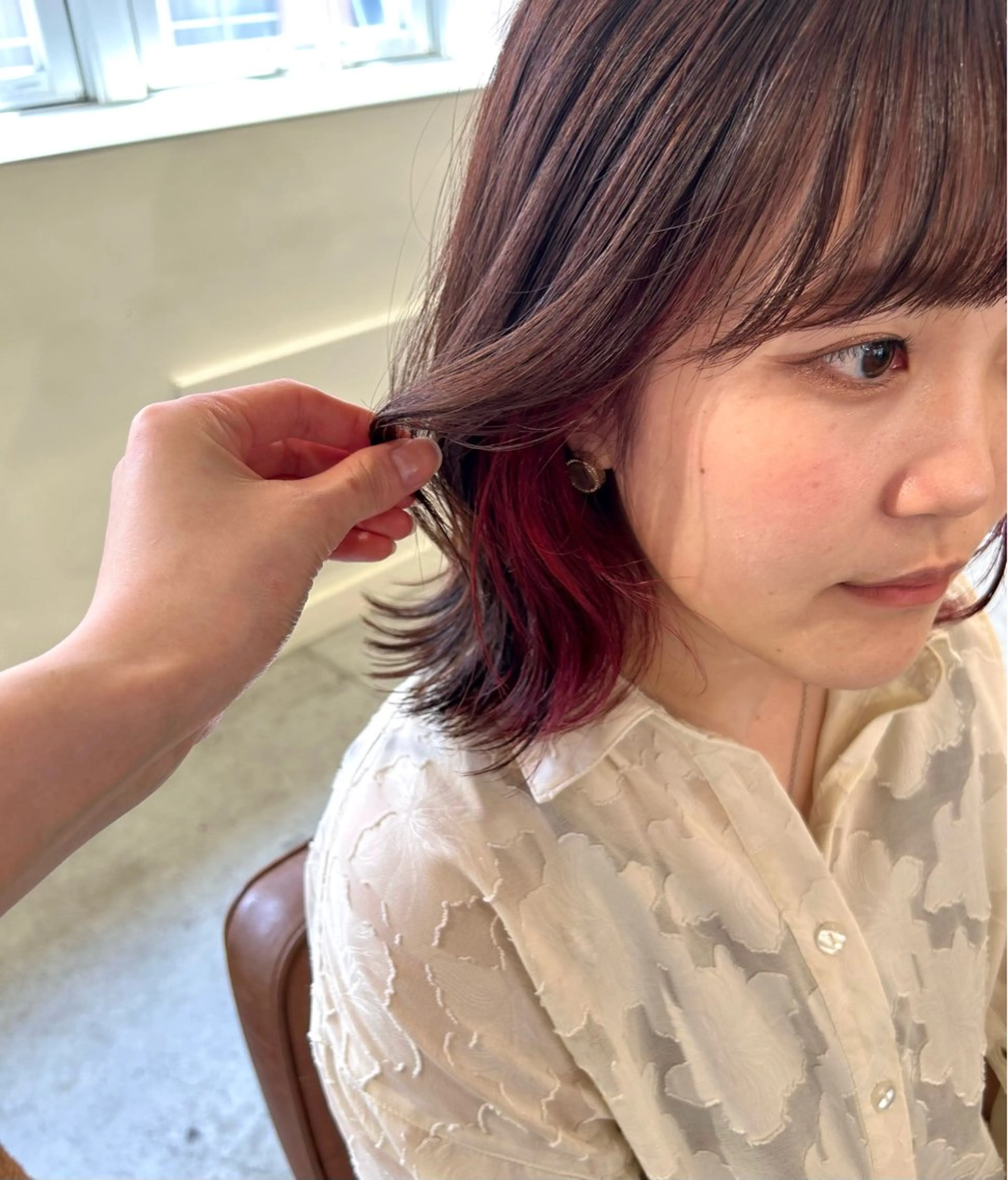 ✨インナーカラー➕似合わせカット🪄の写真