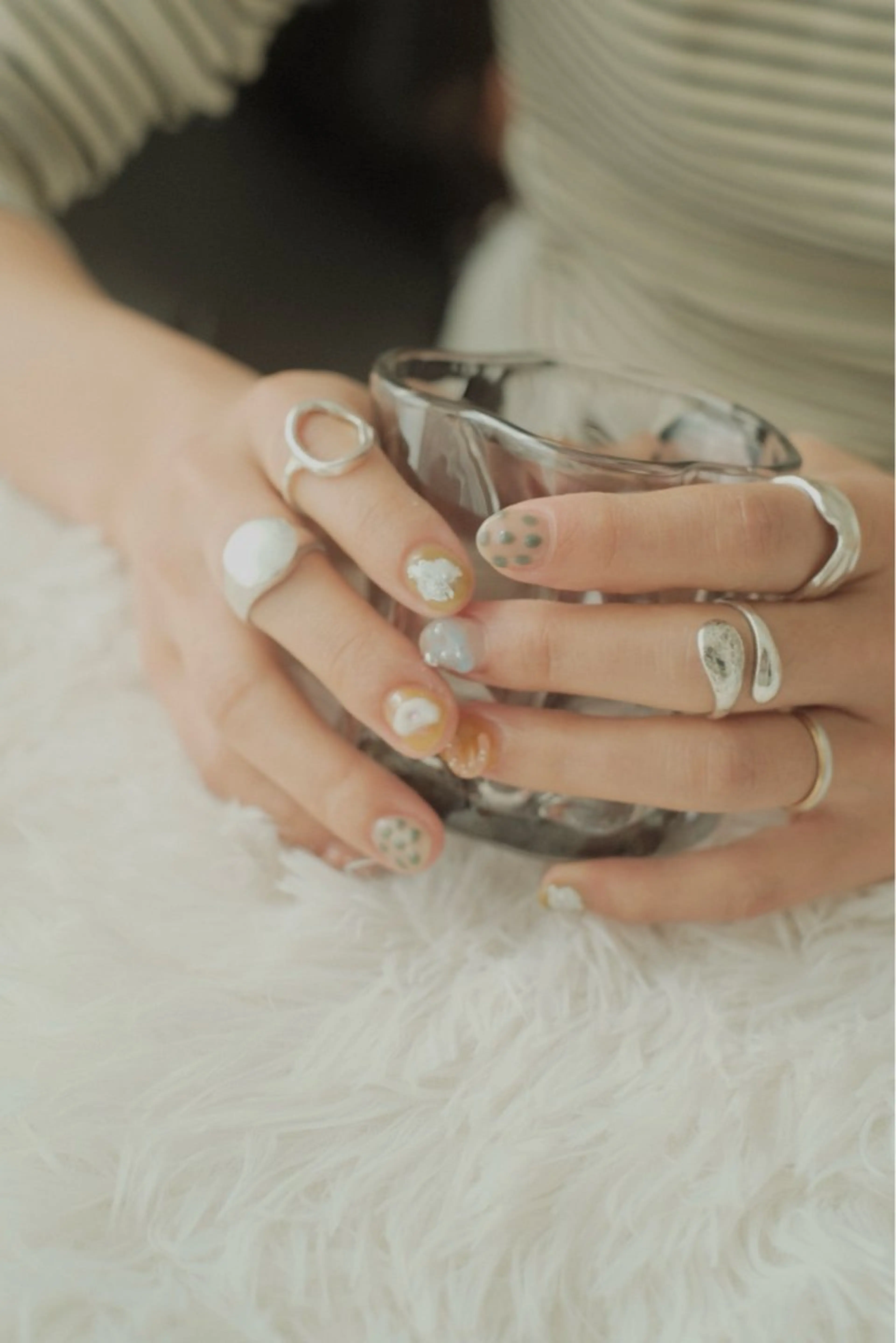 ネイル aya 𓂃のネイルデザイン