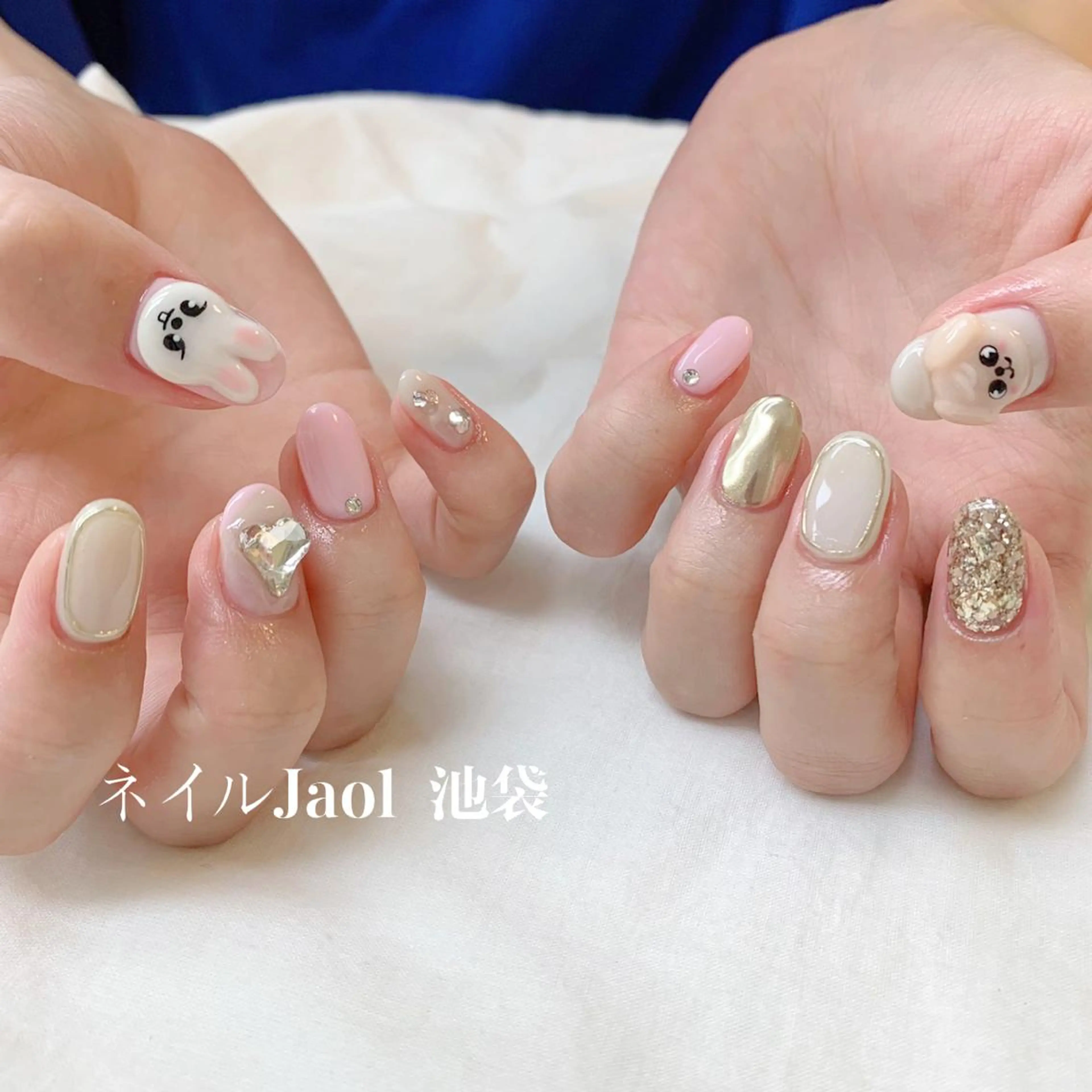 ミディアム ネイルJaol 池袋のネイルデザイン