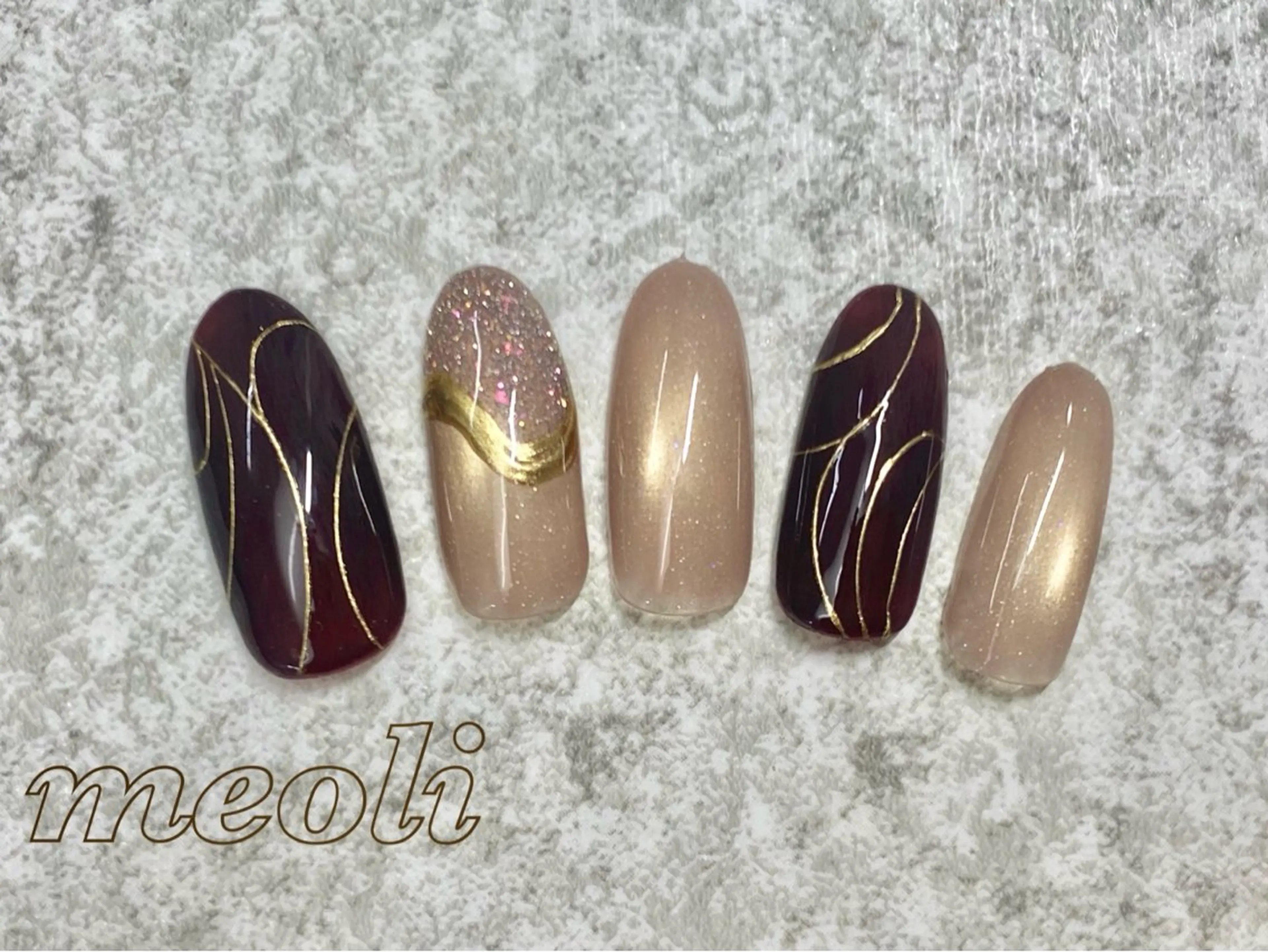 ネイル ハンドネイル nail salon meoli メグのネイルデザイン