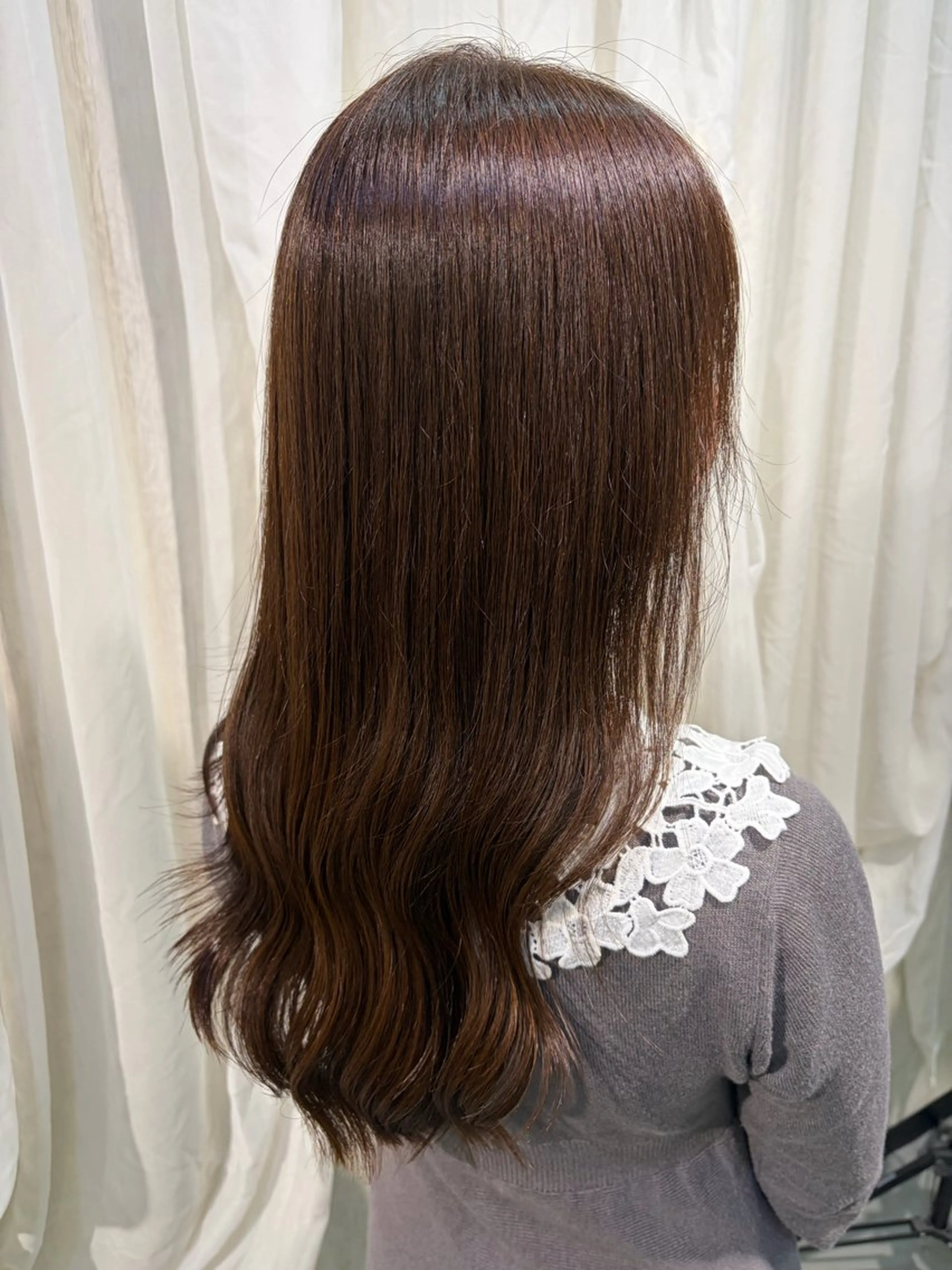セミロング ヘアカラー トリートメント ヘッドスパ ヘアセット 木村 壮太🌱のヘアスタイル