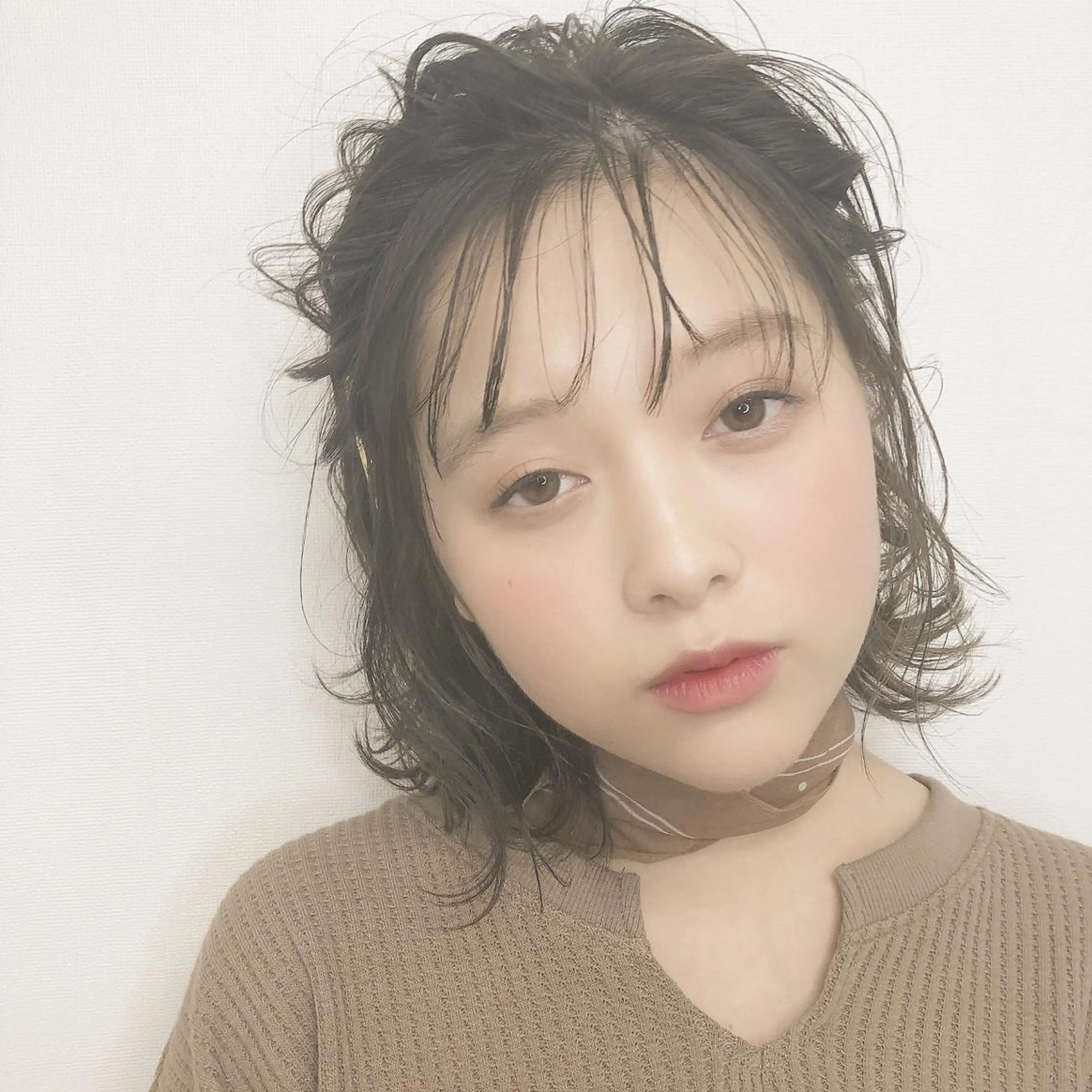 ミディアム ヘアカラー sano sayakaのヘアスタイル