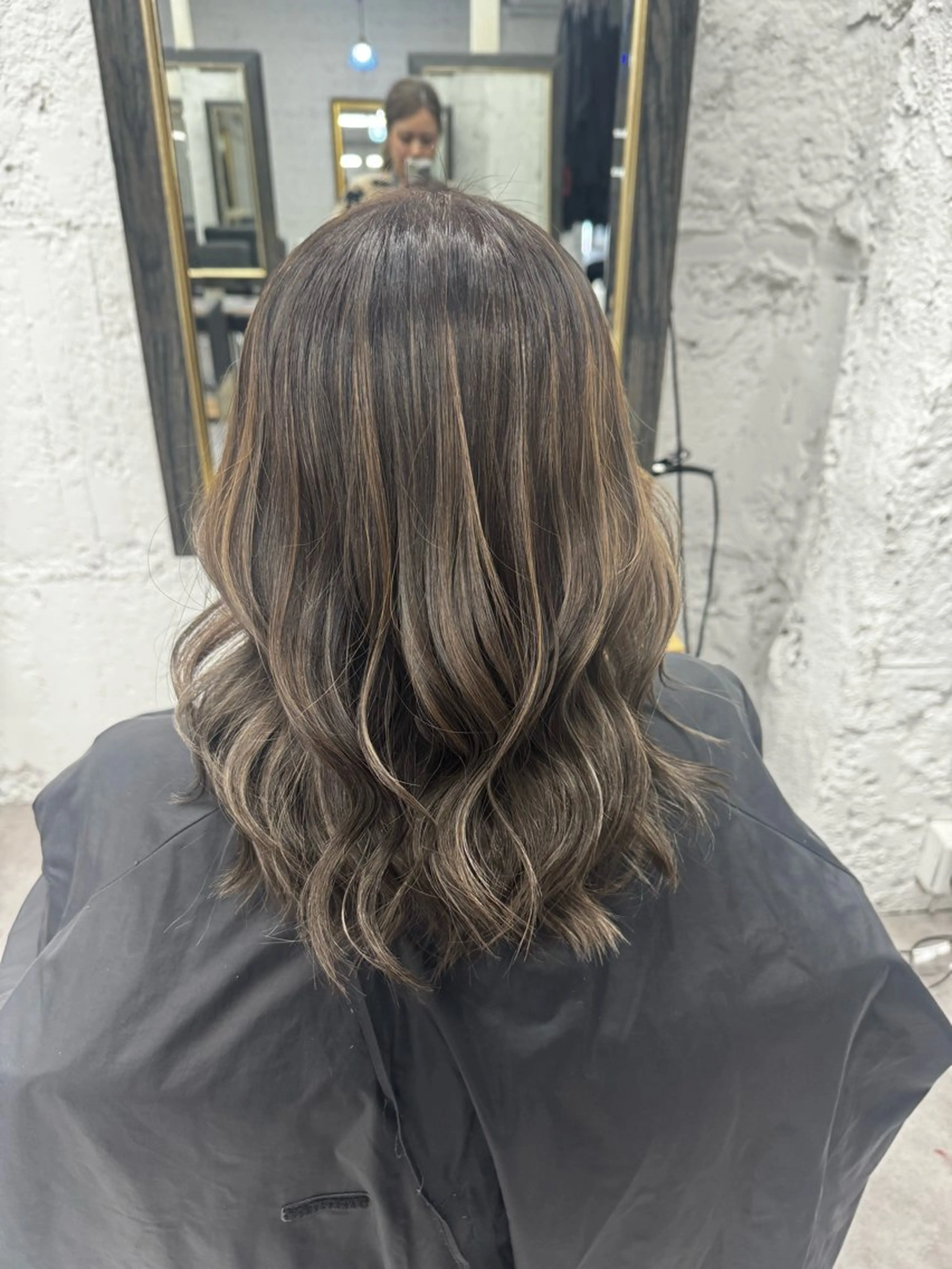 ロング ダブルカラー✨️ 五島桜樫のヘアスタイル