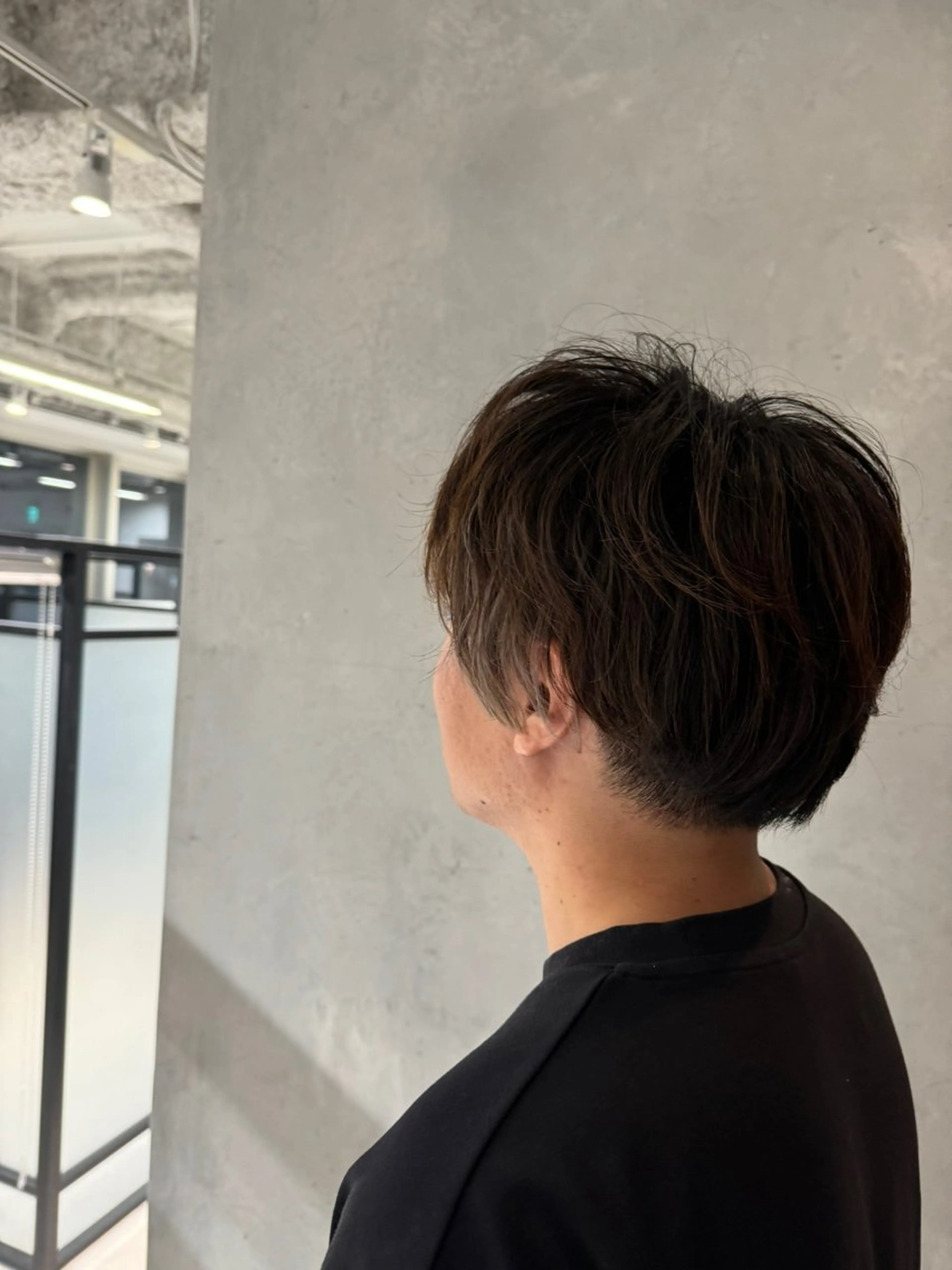 ショート メンズ SALOWIN所属・レイヤー/ハッシュ カット🩵MAI🩵のヘアスタイル