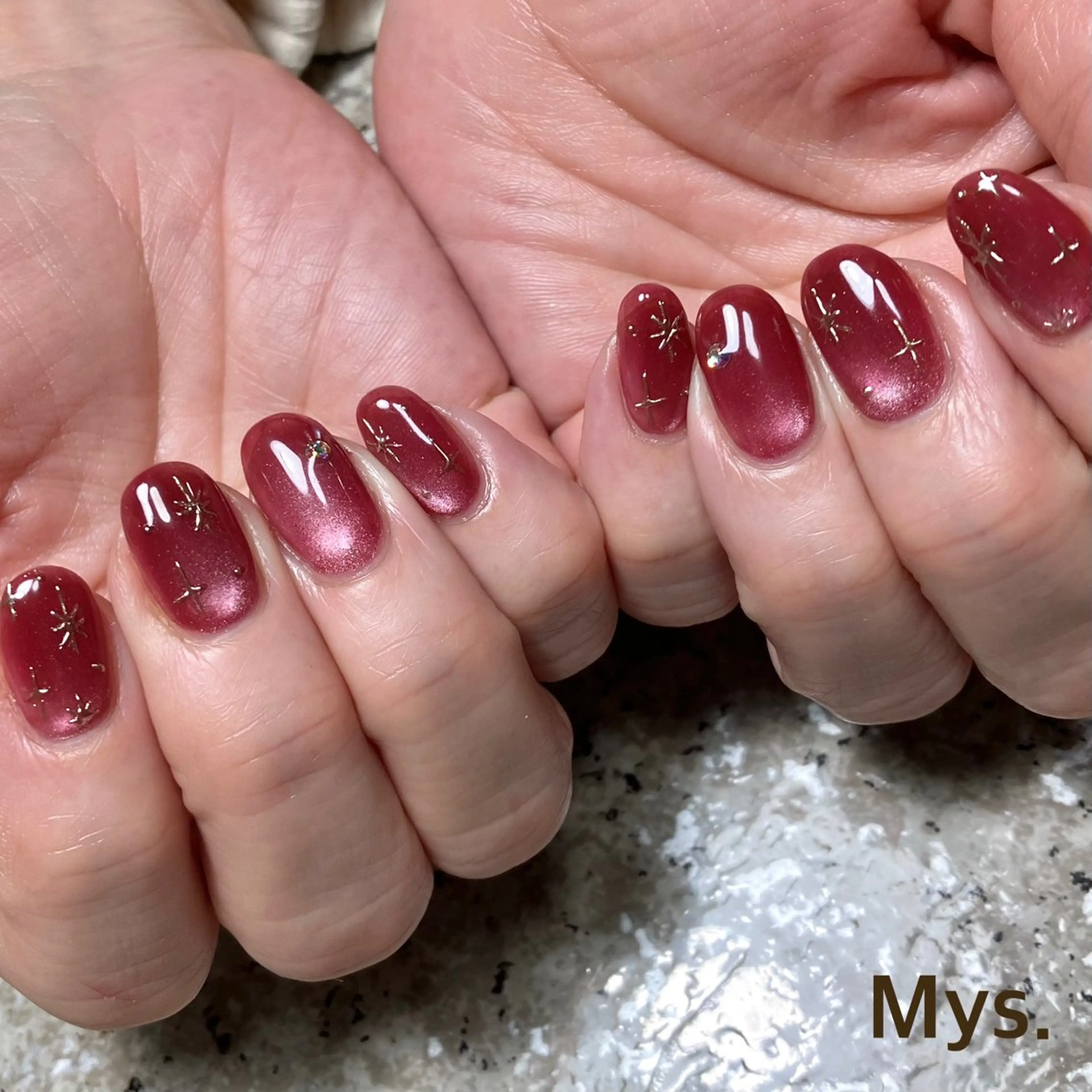 ネイル ハンドネイル Mys. 三上紗紀のネイルデザイン