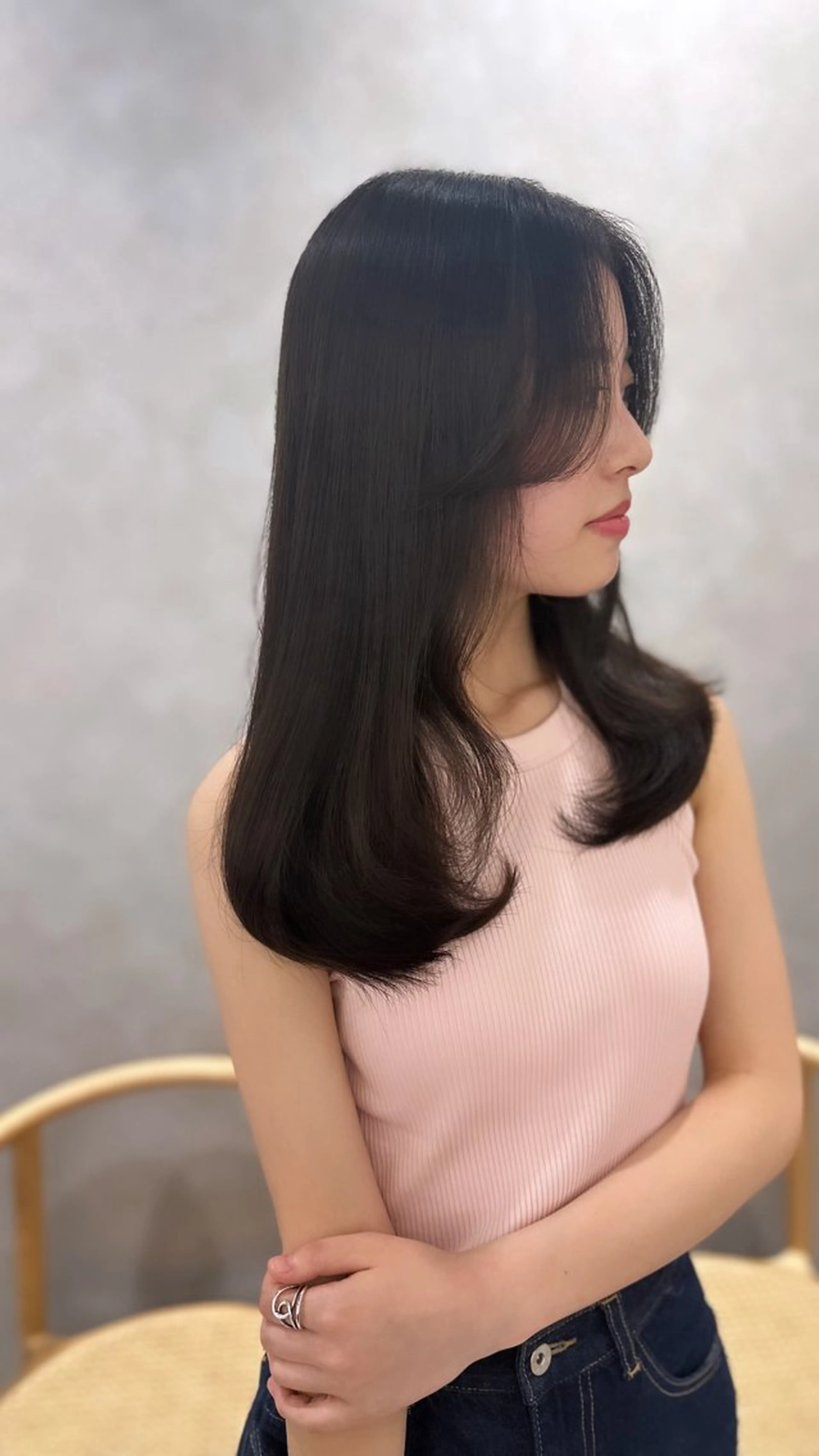 ミディアム ubu share salon所属・鈴村緋女／ヘアセット ／耳ツボジュエリーのヘアスタイル