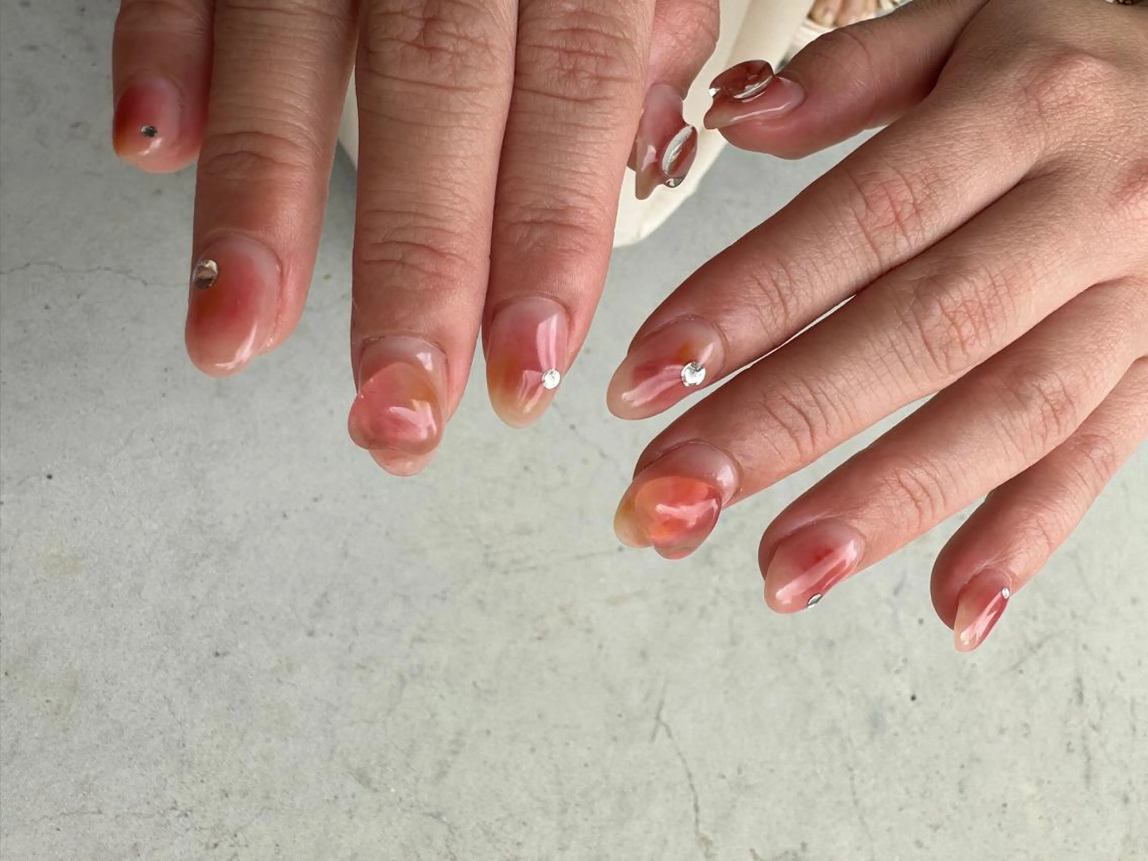ネイル ハンドネイル nailsalon ∞ ﾐｶﾅﾙ ∞のネイルデザイン