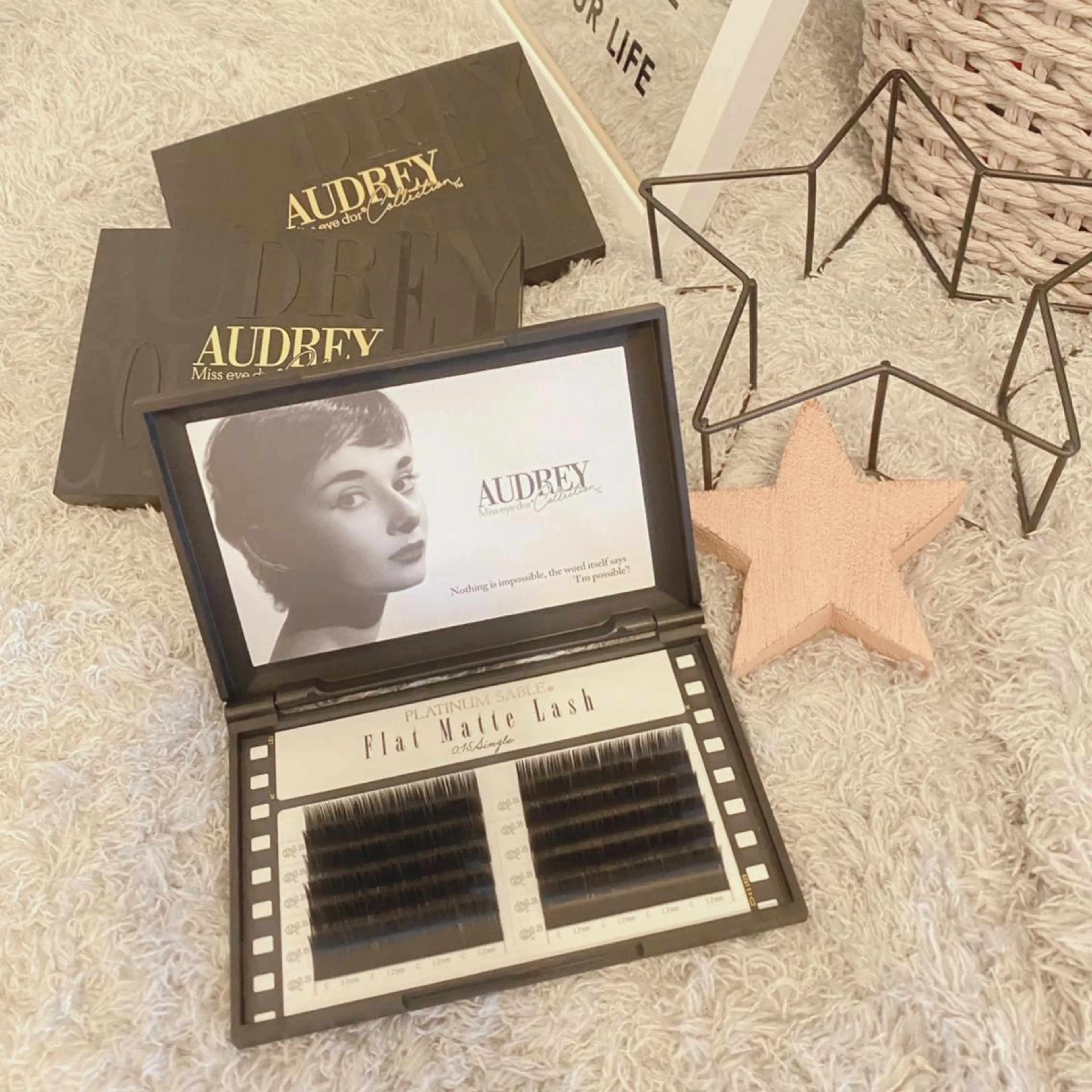 マツエク・マツパ フラットラッシュ eyelash brightのマツエク・マツパデザイン