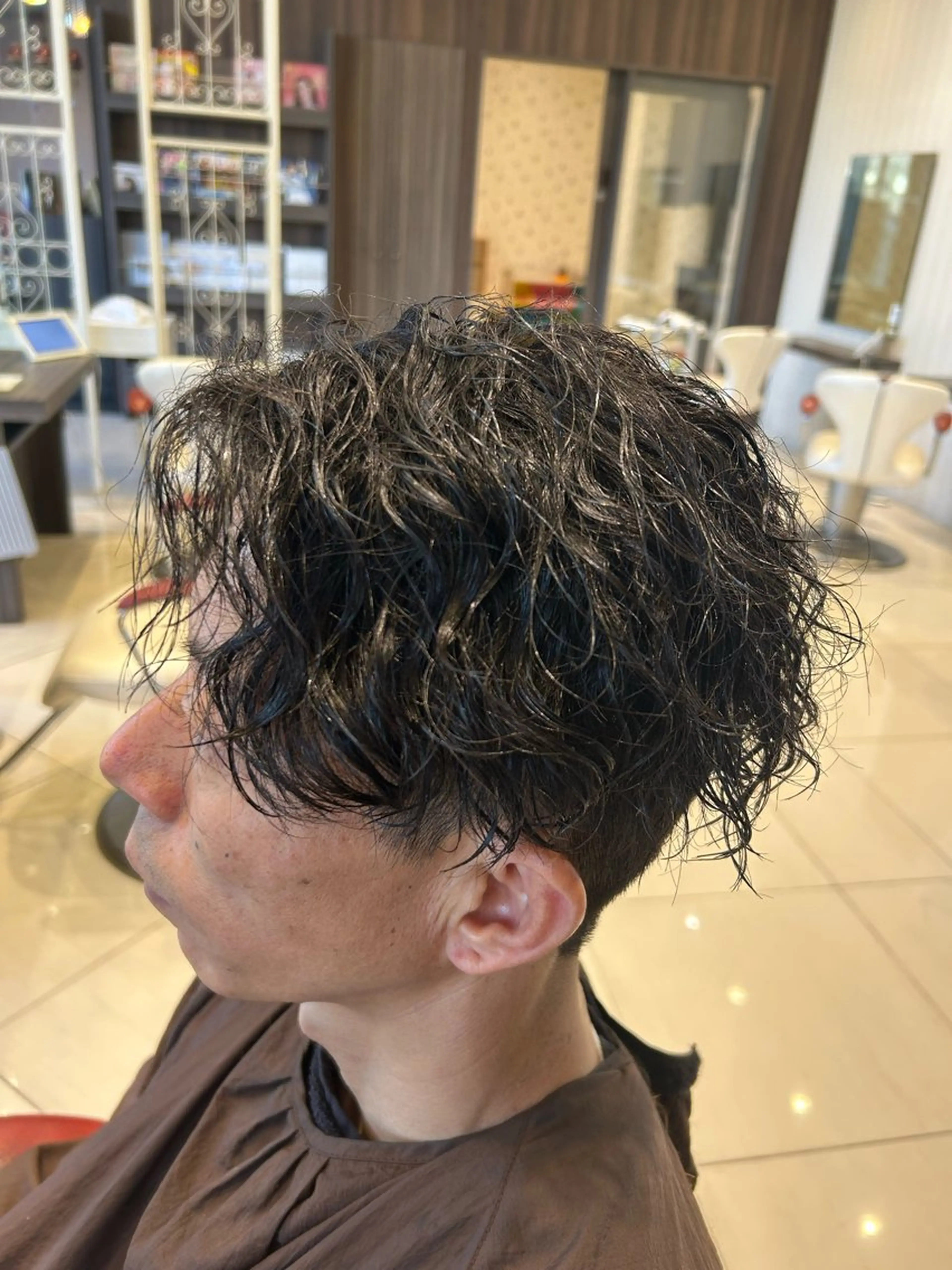 パーマ メンズ メンズ専門 米山諒✂️のヘアスタイル