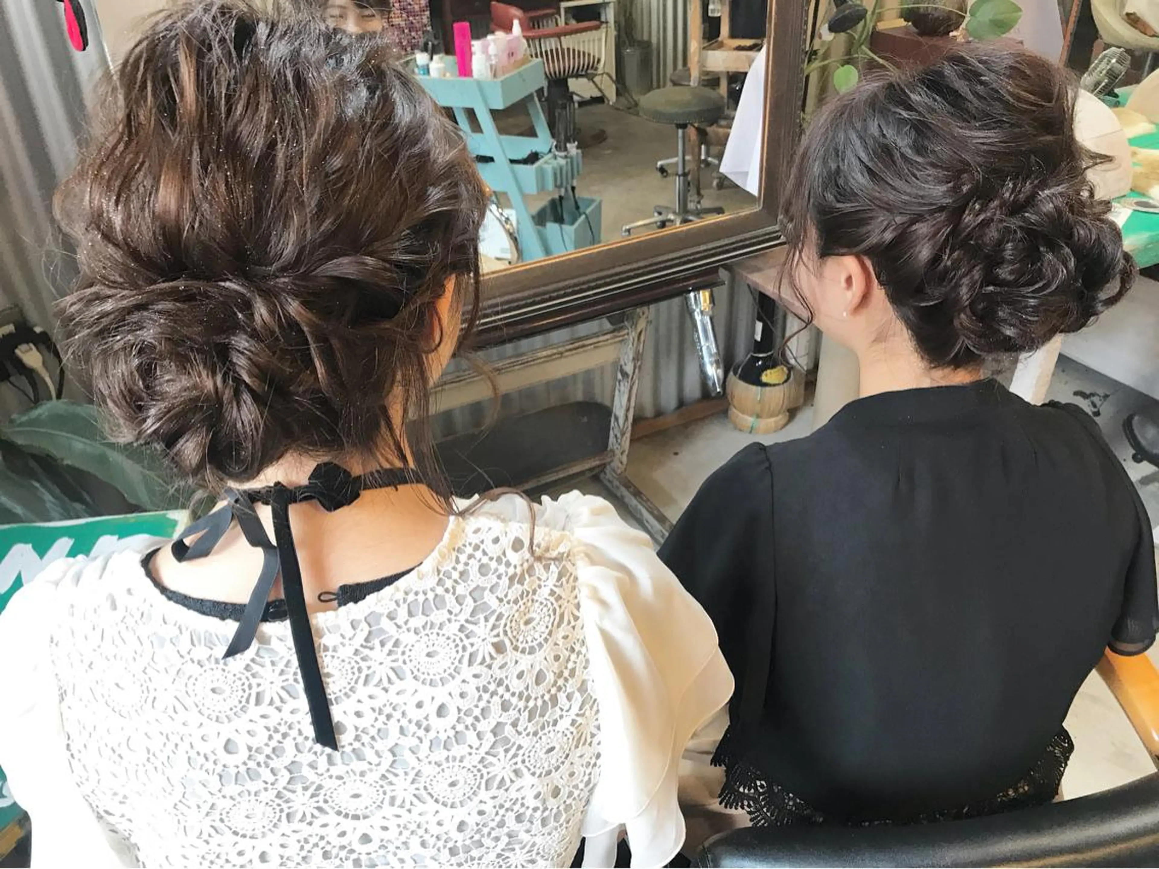 セミロング ヘアセット 玉木 育実のヘアスタイル