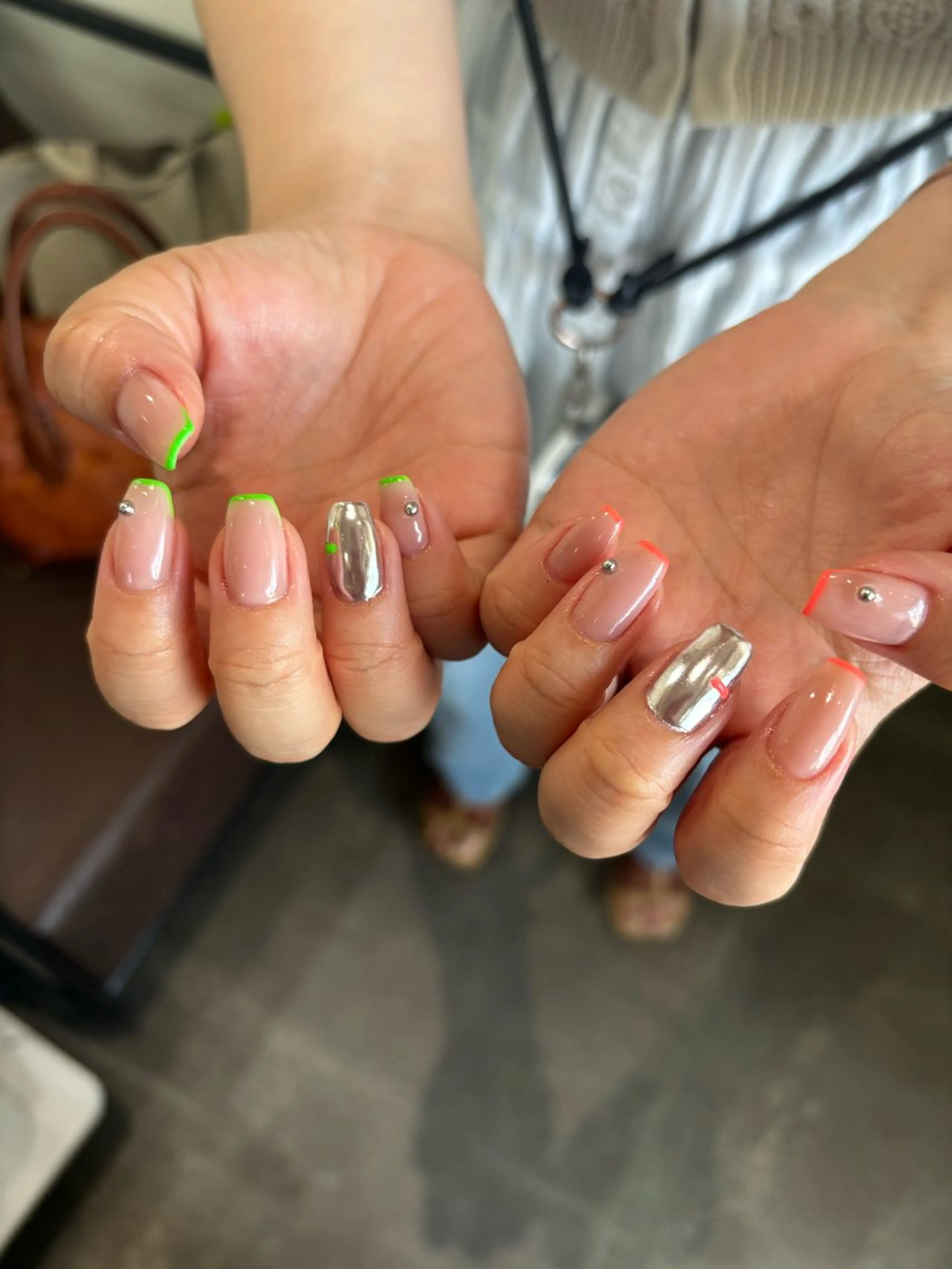 ネイル ハンドネイル joieange 難波店 藤谷ルディアのネイルデザイン