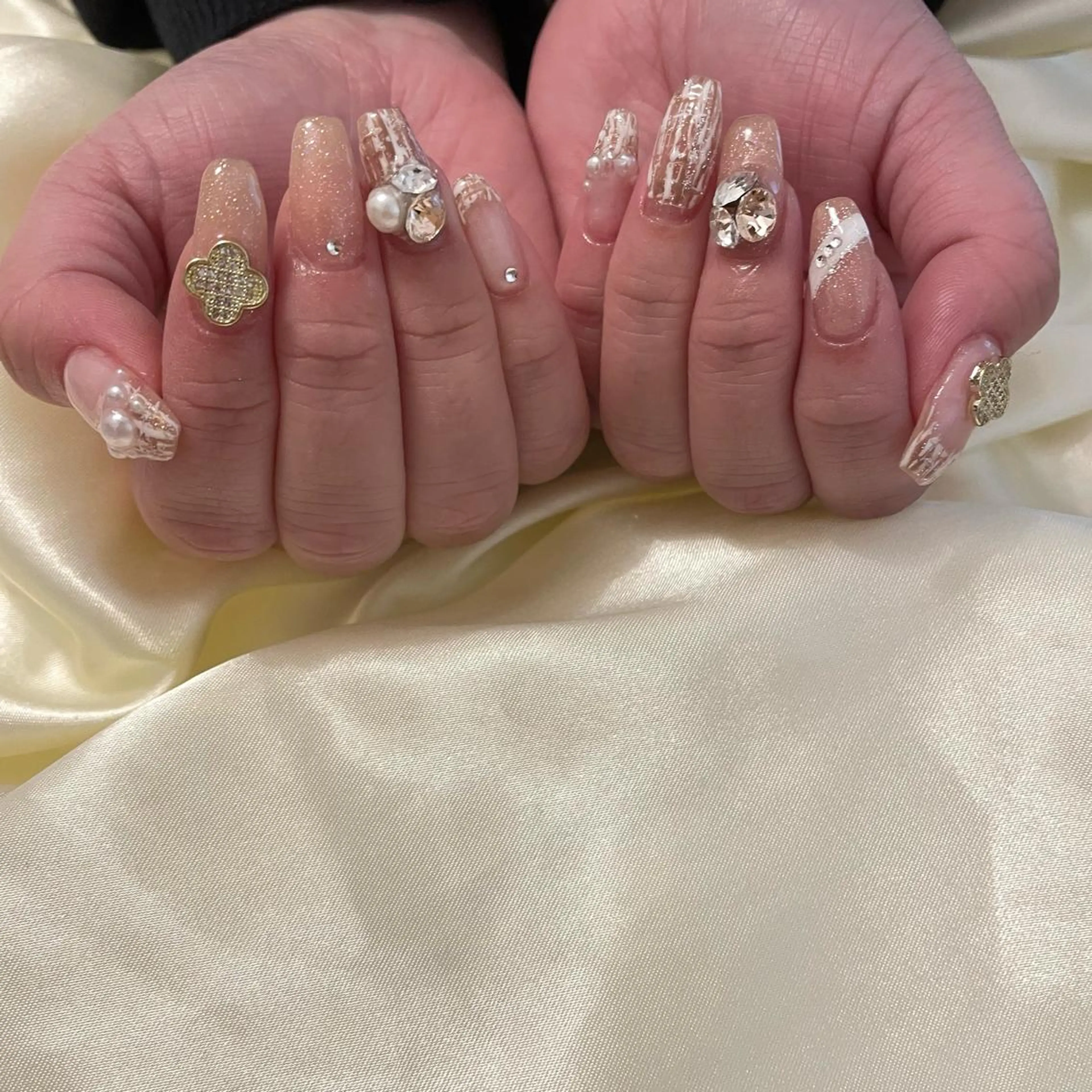 ネイル ツイードネイル &h MAKIのネイルデザイン