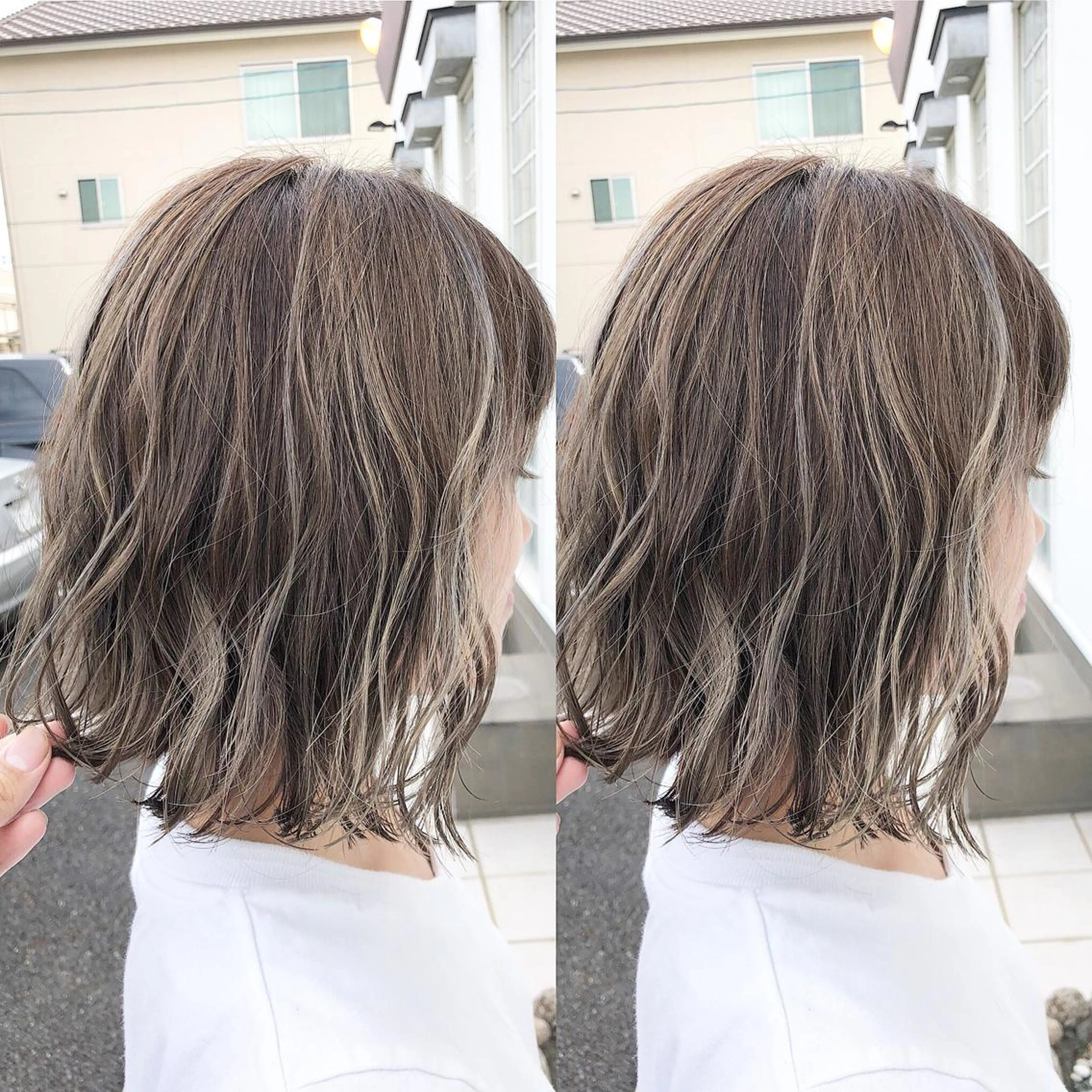 ミディアム 具志 正太のヘアスタイル