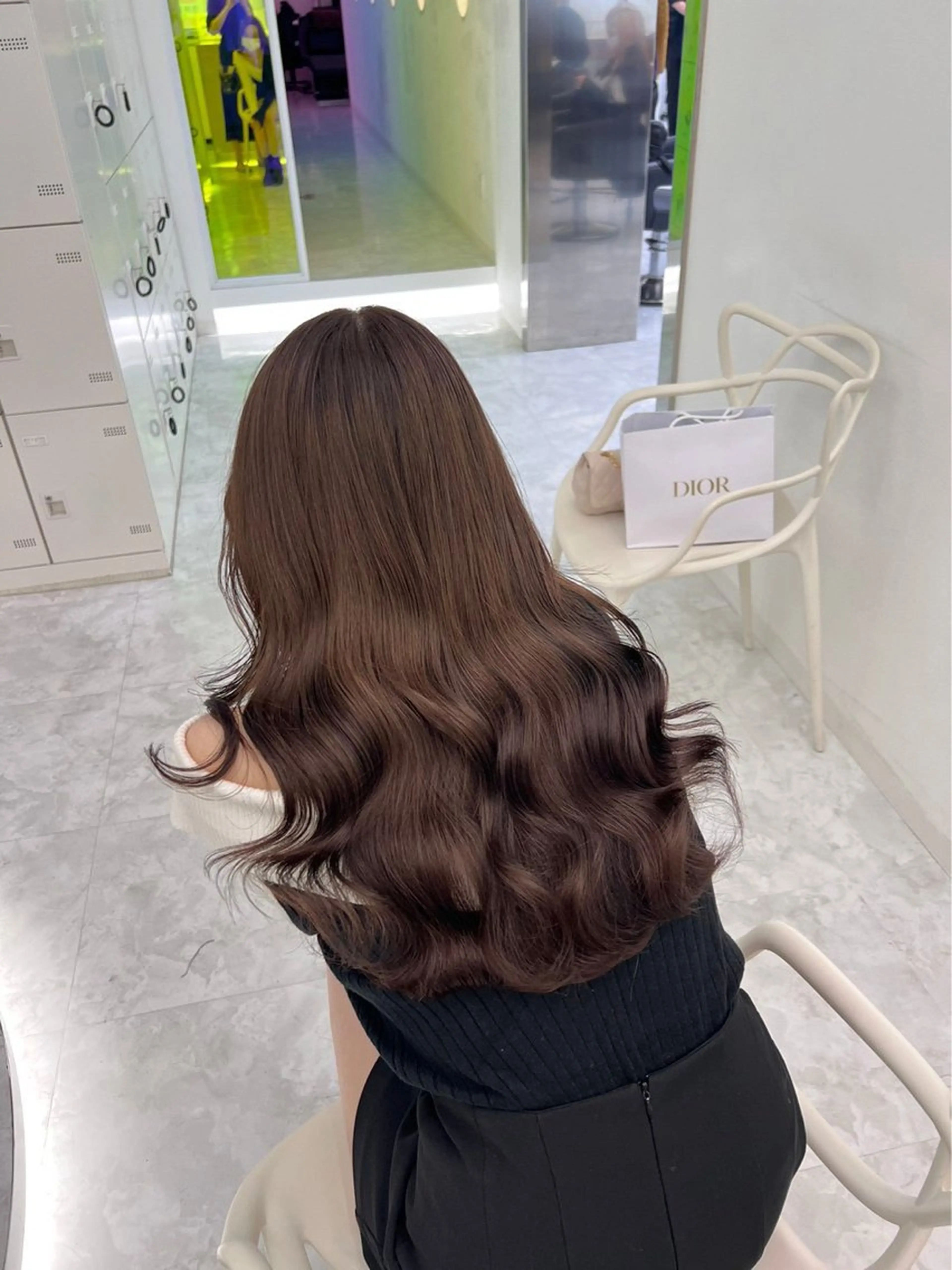 ロング カラー 🤍透明感·ツヤ感 カラー/mai‎🤍のヘアスタイル