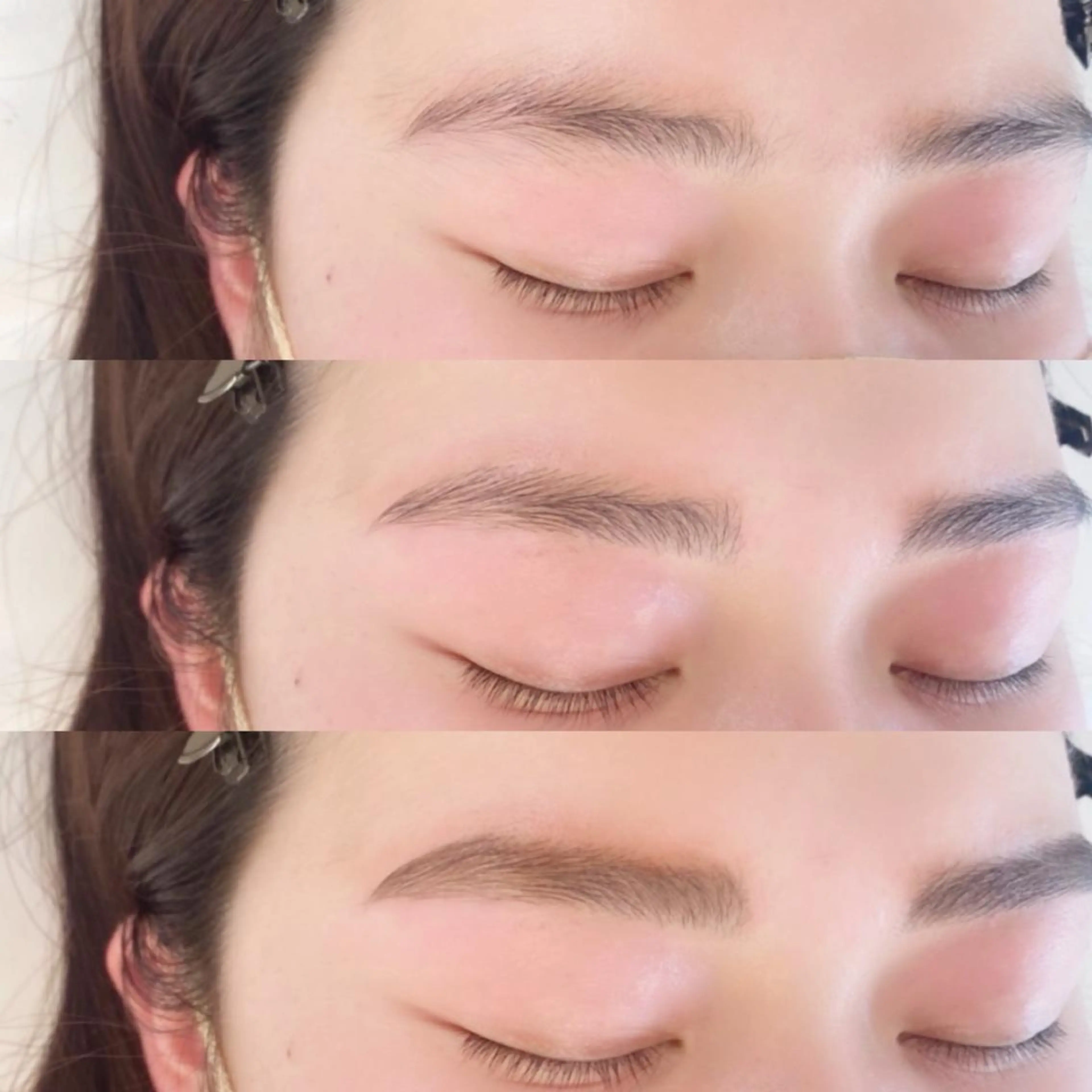 アイブロウ 𝙈𝙊𝙔𝙐🎀 韓国風/束感まつ毛のマツエク・マツパデザイン