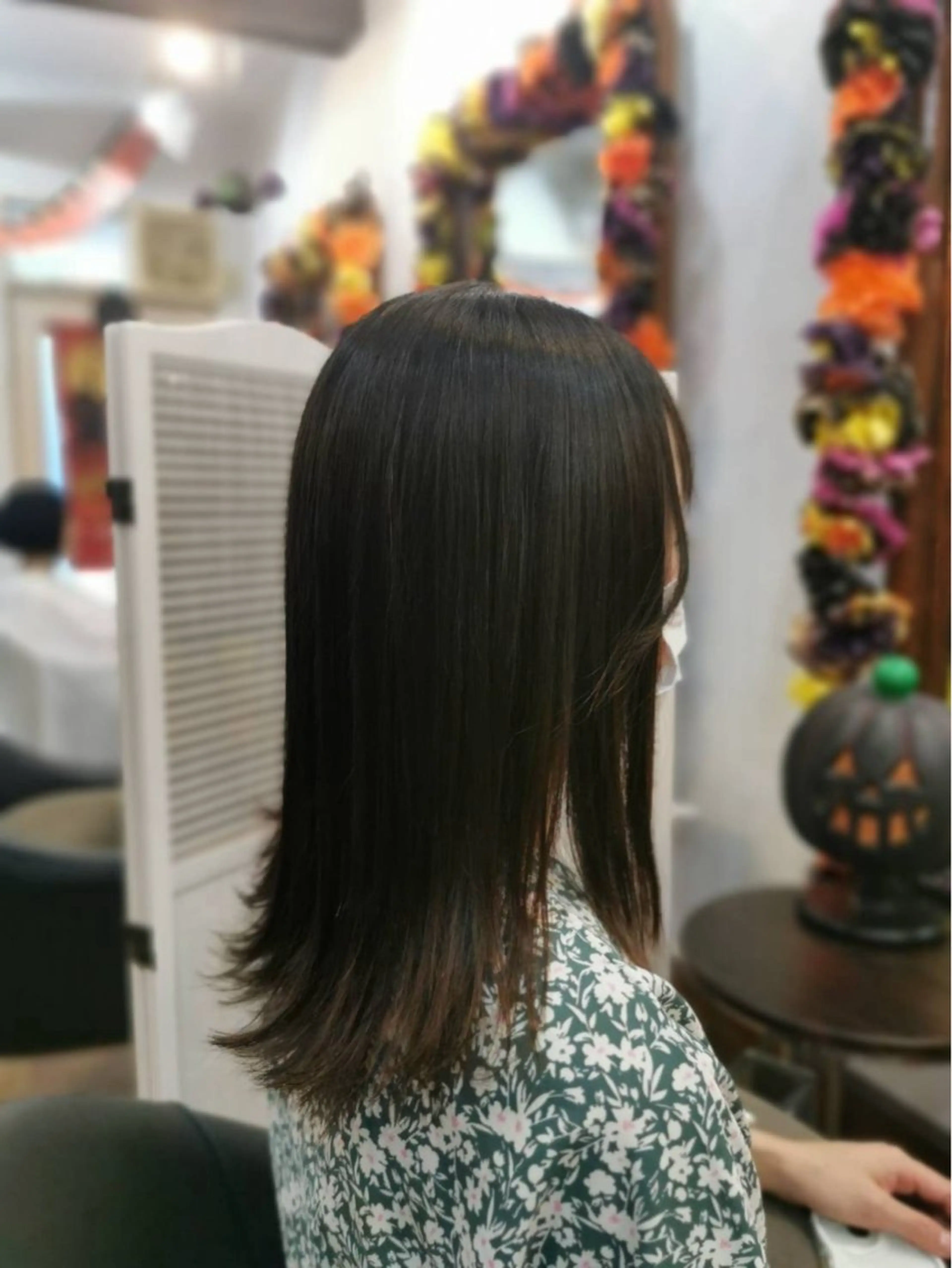 ロング 上間 洋子のヘアスタイル