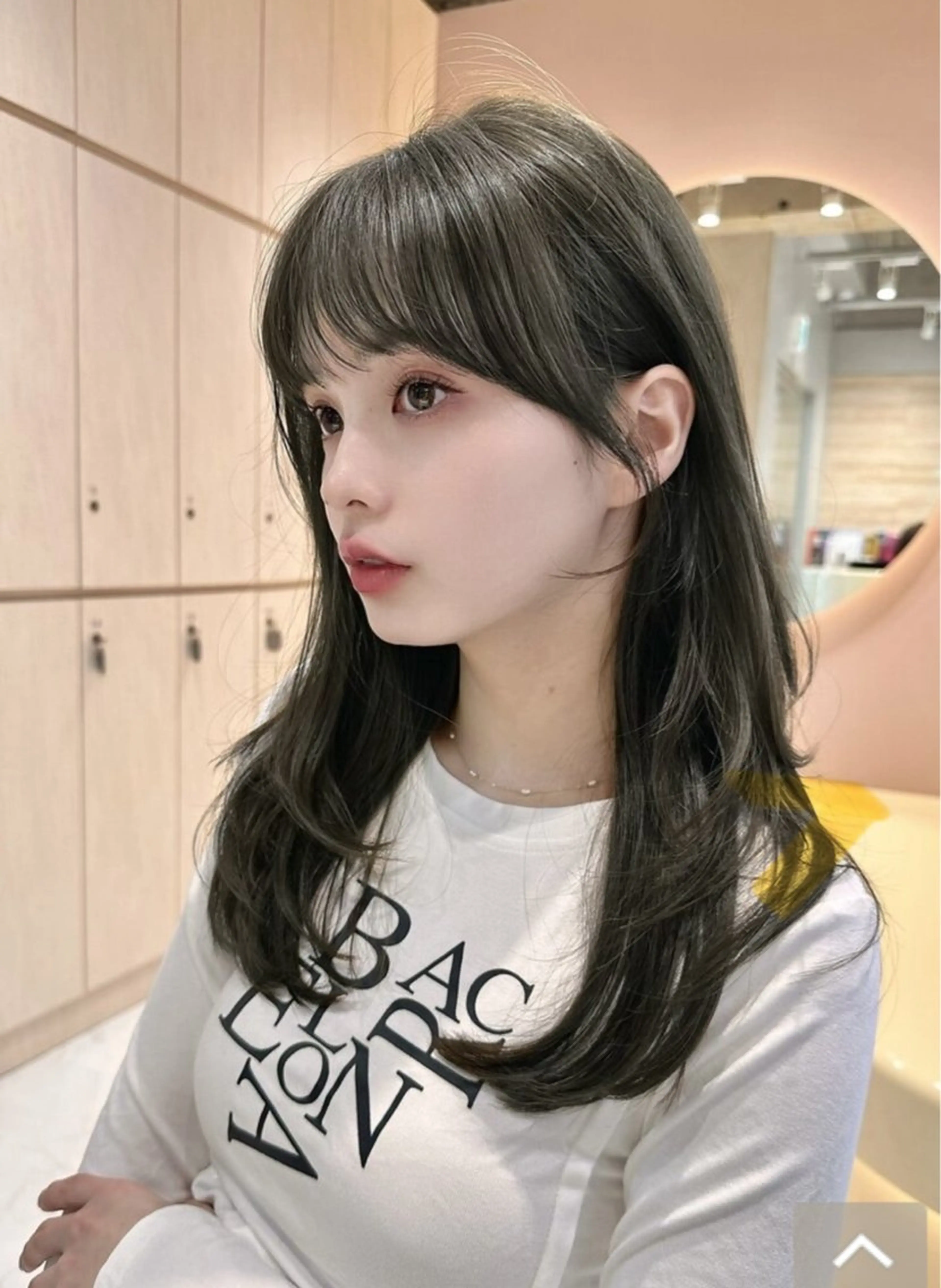 【✨**話題のN.ルフレカラー導入！**✨透明感と柔らかい艶感で韓国風に】カット+N.ルフレカラー+トリートメントの写真