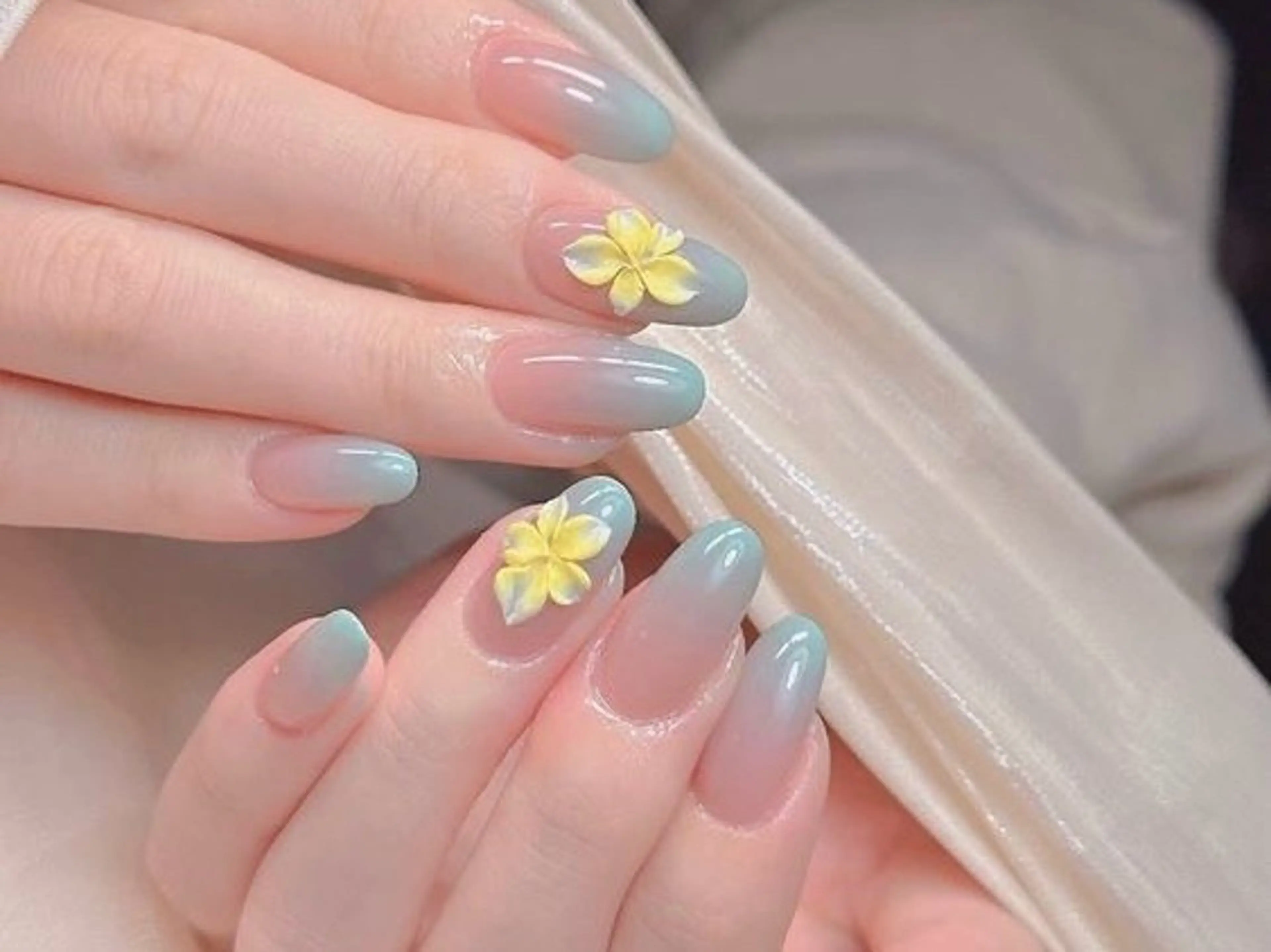 ネイル ジェルネイル 韓国ネイル 持ち込み オフィスネイル ワンホンネイル MiO Nailのネイルデザイン